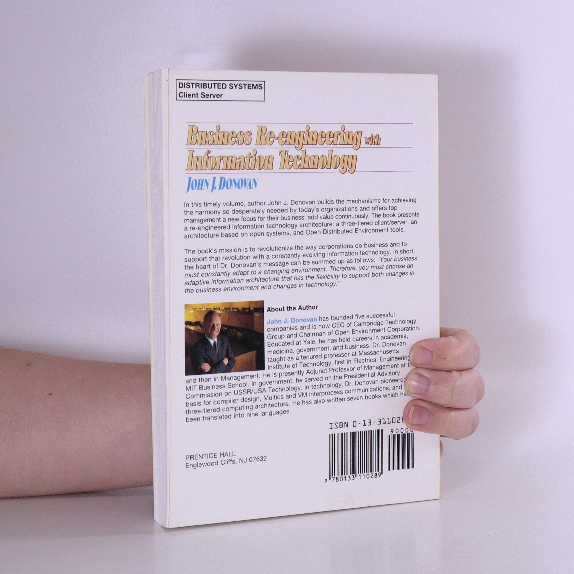 John J. Donovan Business Re-engineering with Information Technology