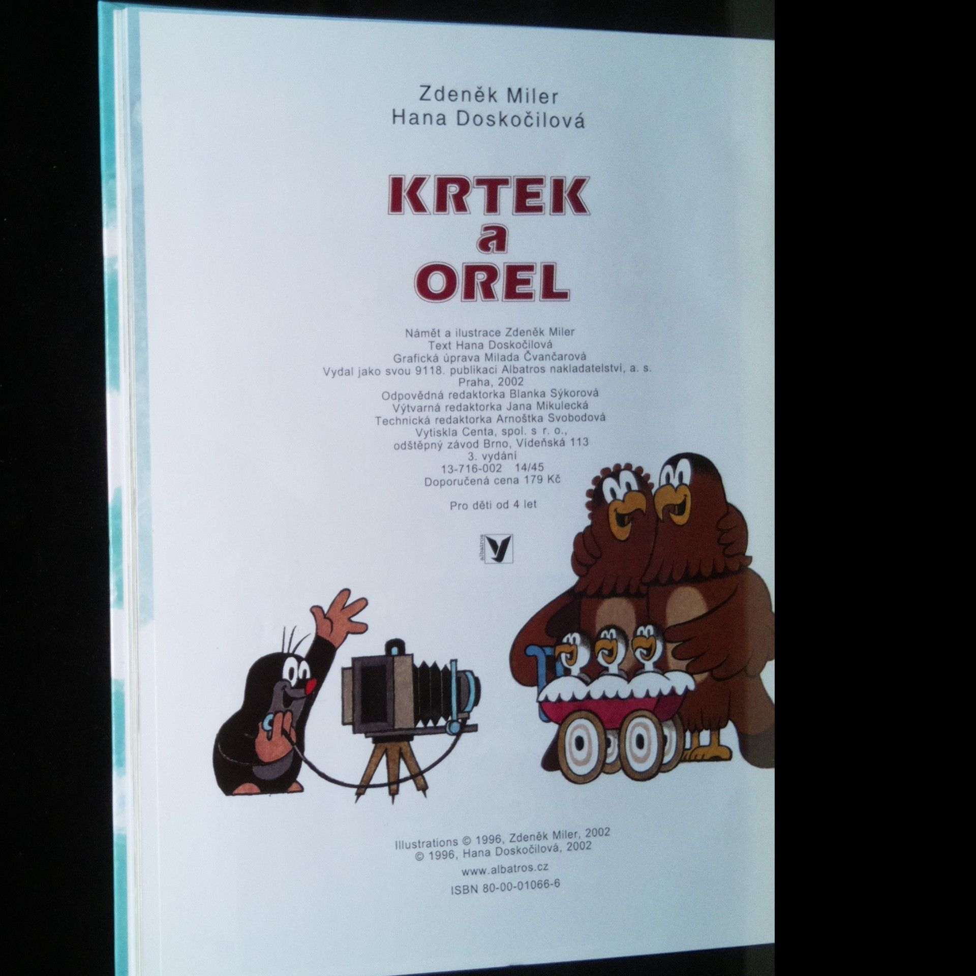 Zdeněk Miler Krtek a orel