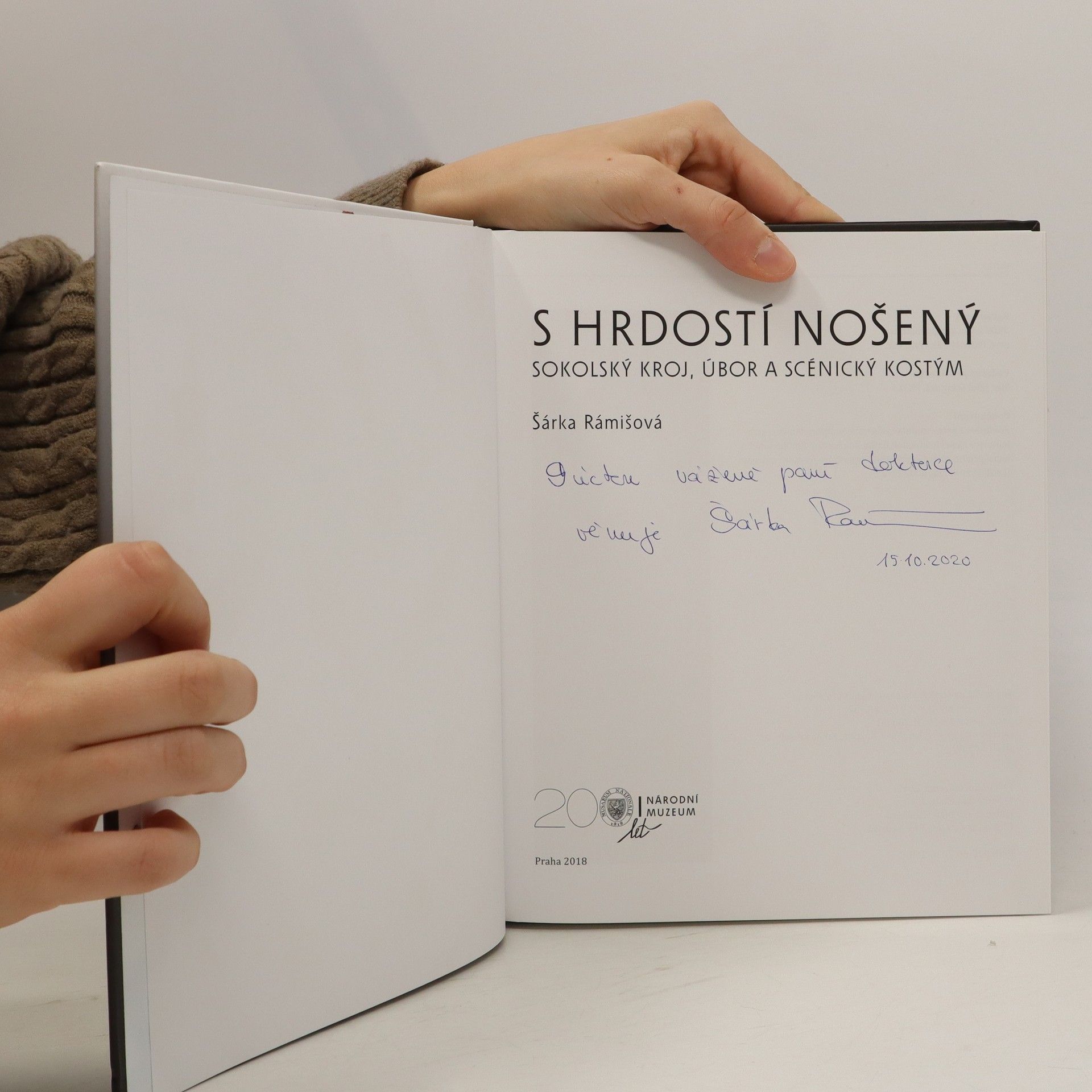 Šárka Rámišová S hrdostí nošený