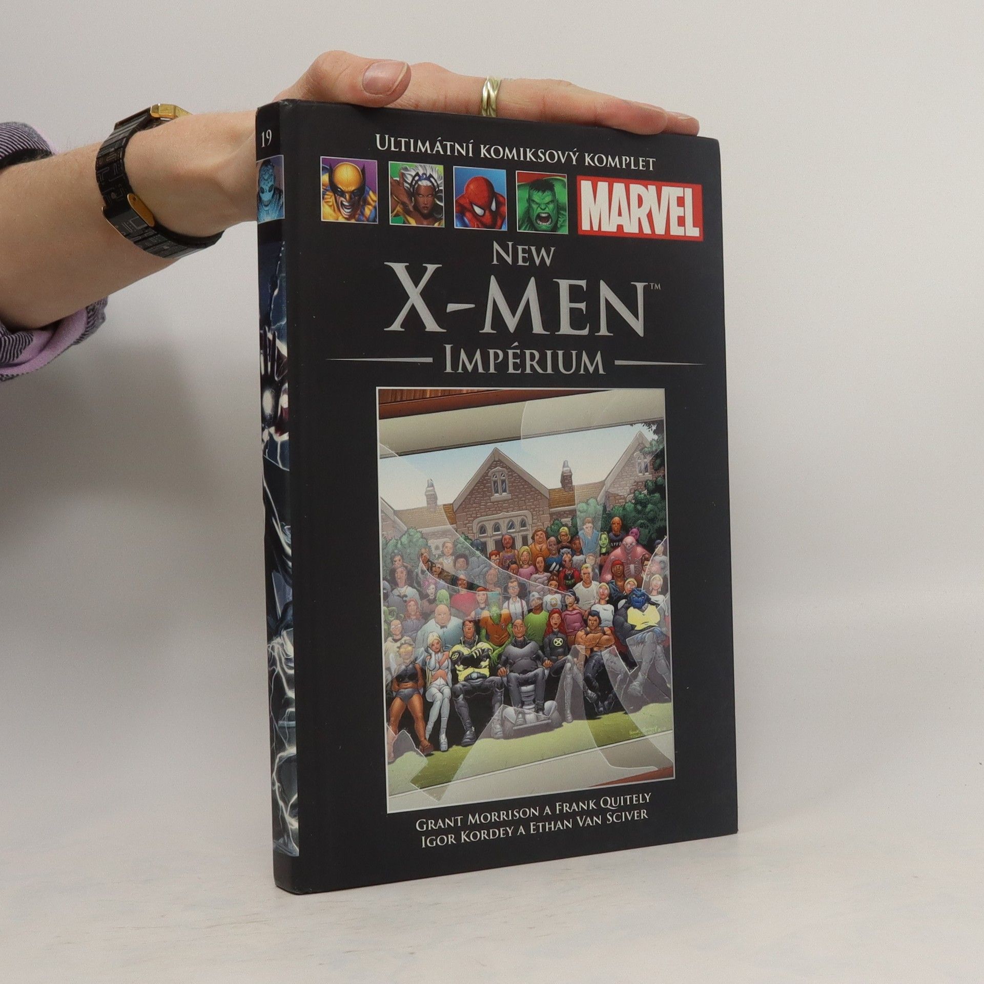 Grant Morrison Ultimátní komixový komplet 19. New X-men. Impérium