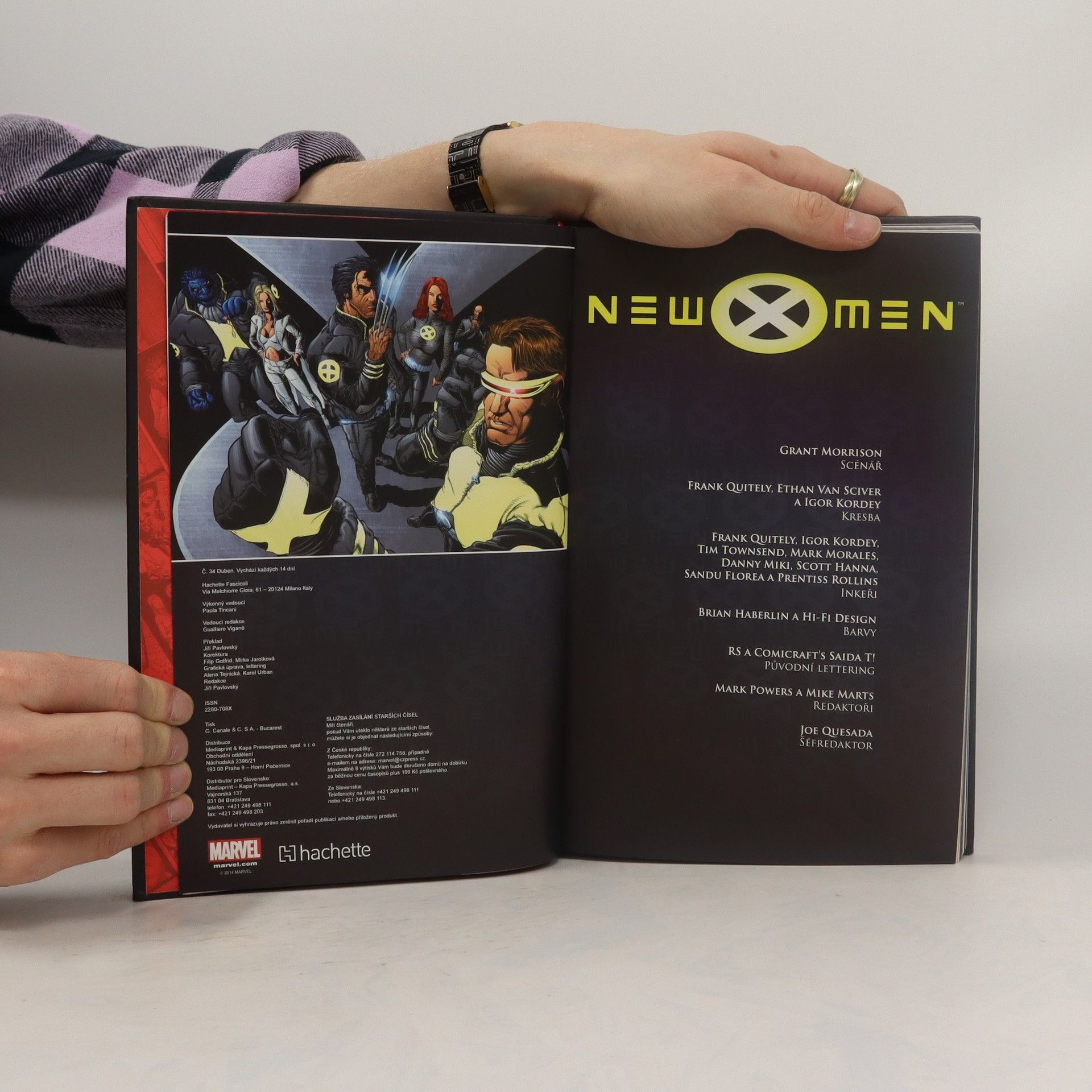 Grant Morrison Ultimátní komixový komplet 19. New X-men. Impérium