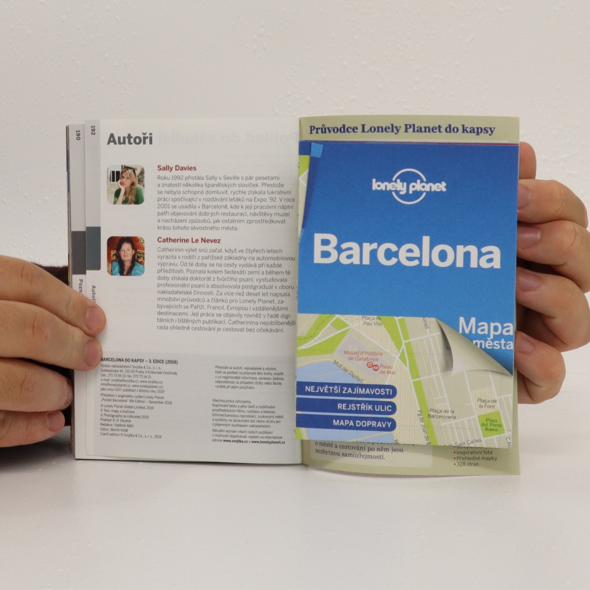 Sally Davies Barcelona: Do kapsy: Největší zajímavosti, místní doporučení (příloha mapa)