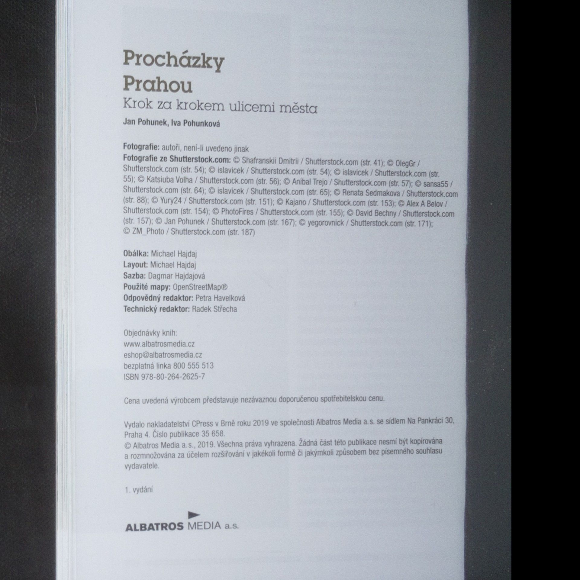 Jan Pohunek Procházky Prahou. Krok za krokem ulicemi města