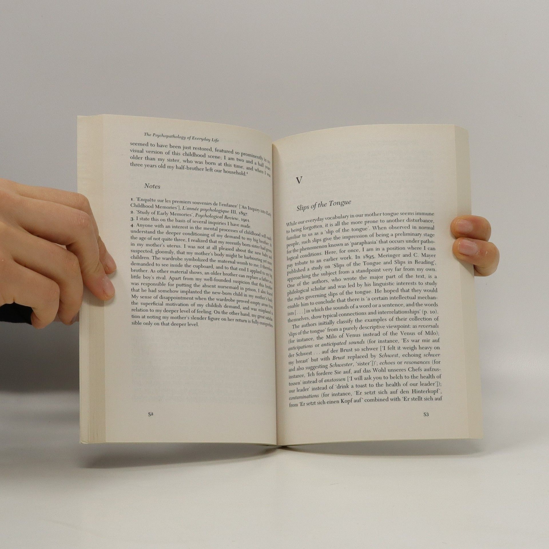 Sigmund Freud The psychopathology of everyday life