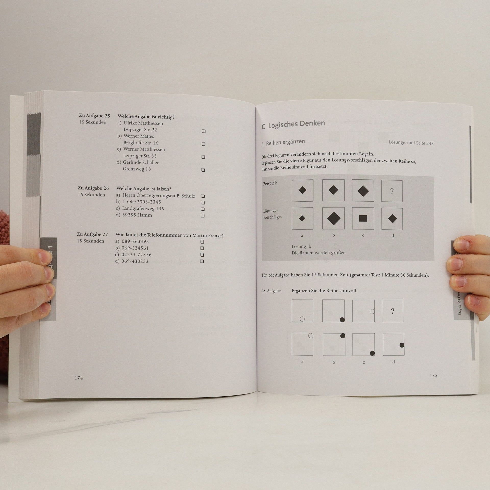 Wolfgang Reichel Der große Intelligenztest