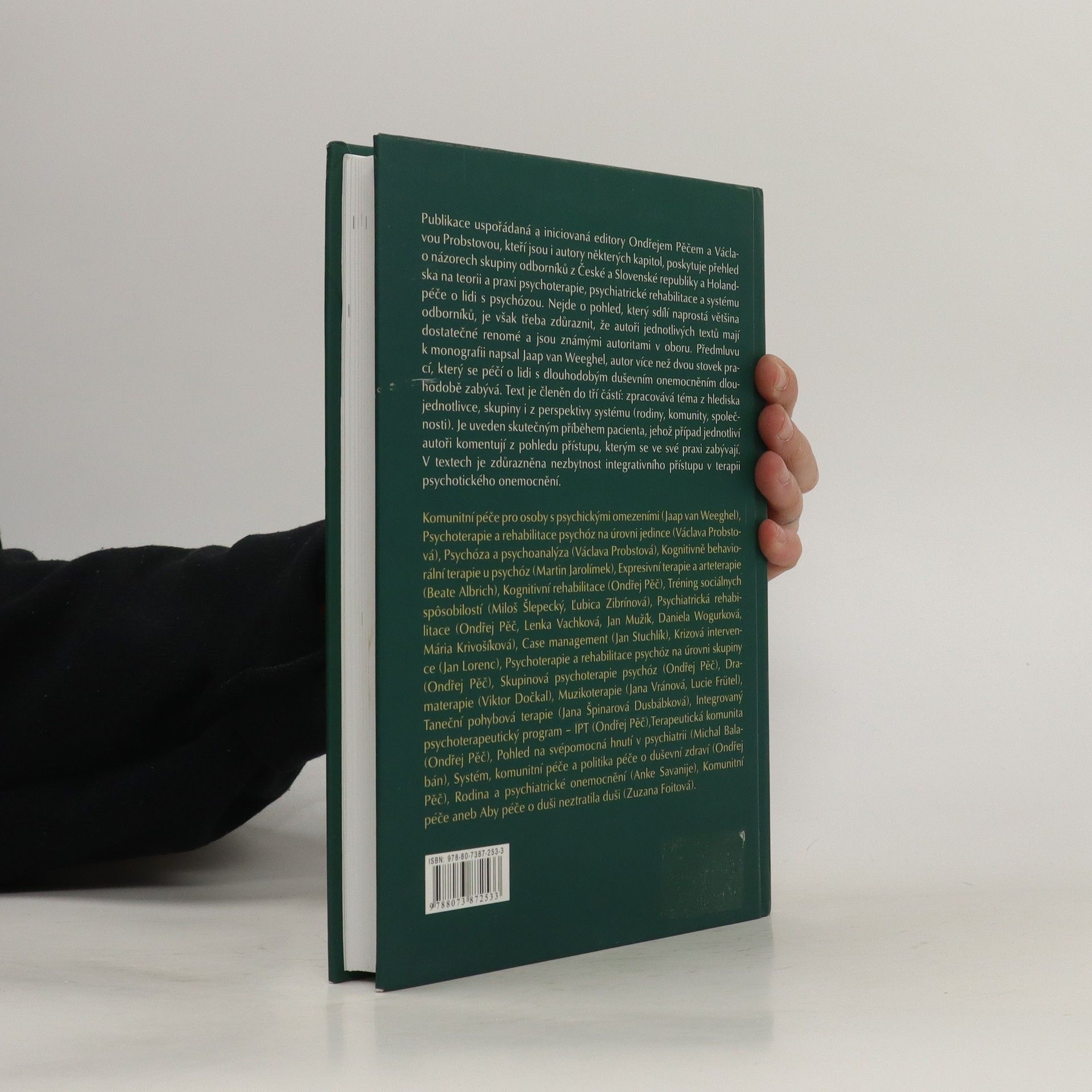 Ondřej Pěč Psychózy - Psychoterapie, rehabilitace a komunitní péče