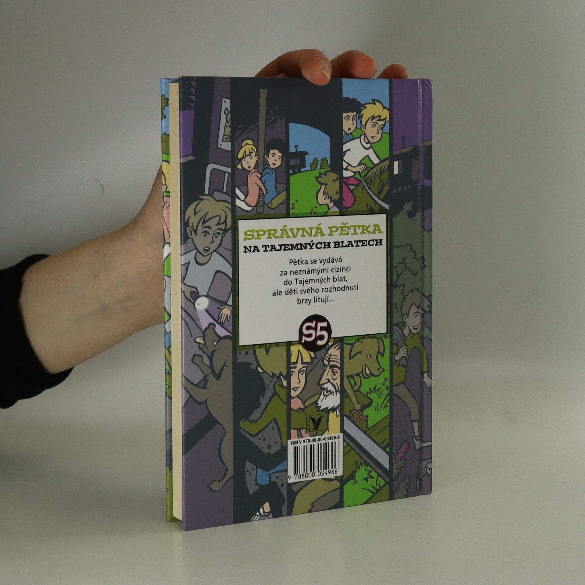 Enid Blyton Správná pětka. Na tajemných blatech