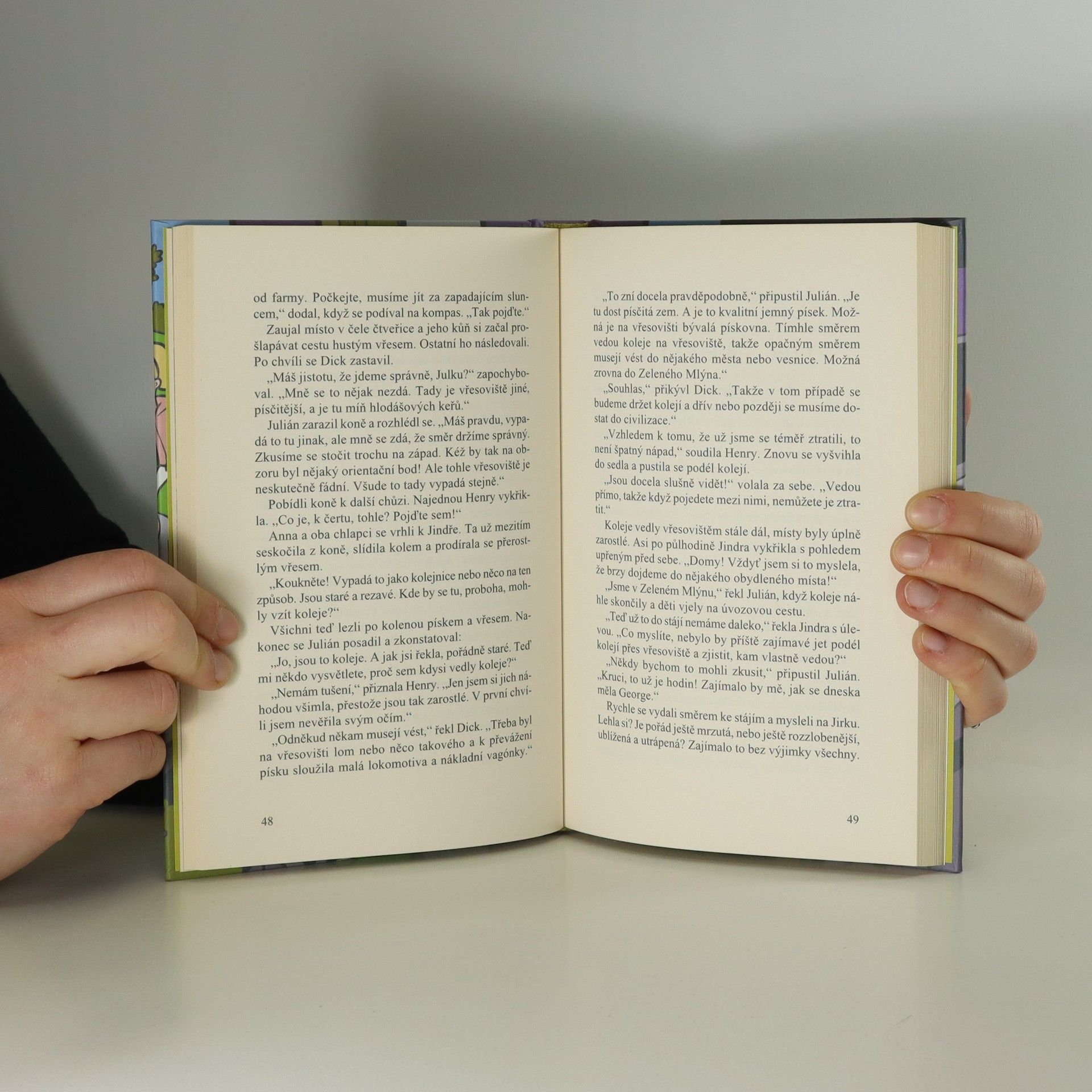 Enid Blyton Správná pětka. Na tajemných blatech