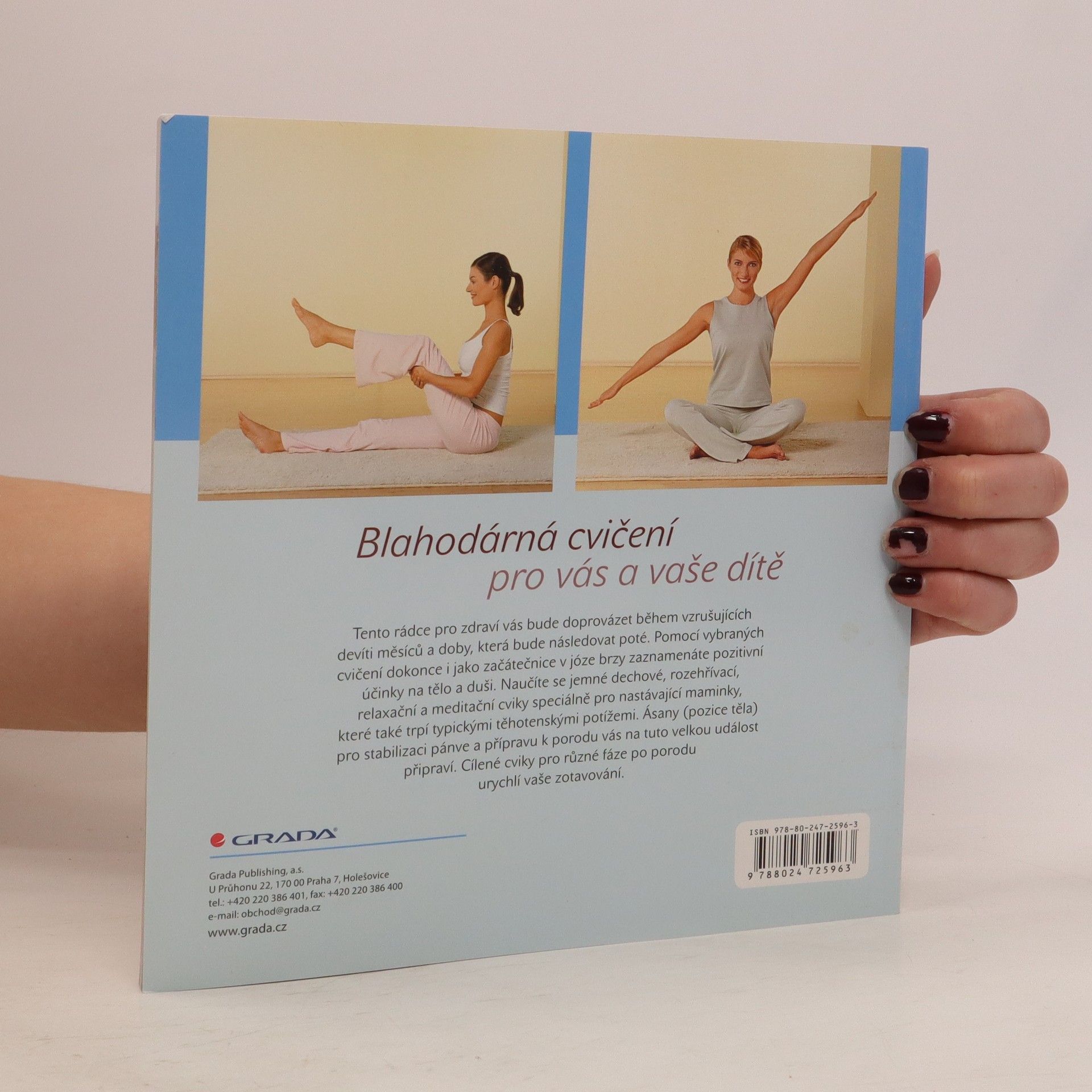 Miriam Wessels Wellness jóga pro těhotné : blahodárná cvičení pro vás a vaše dítě