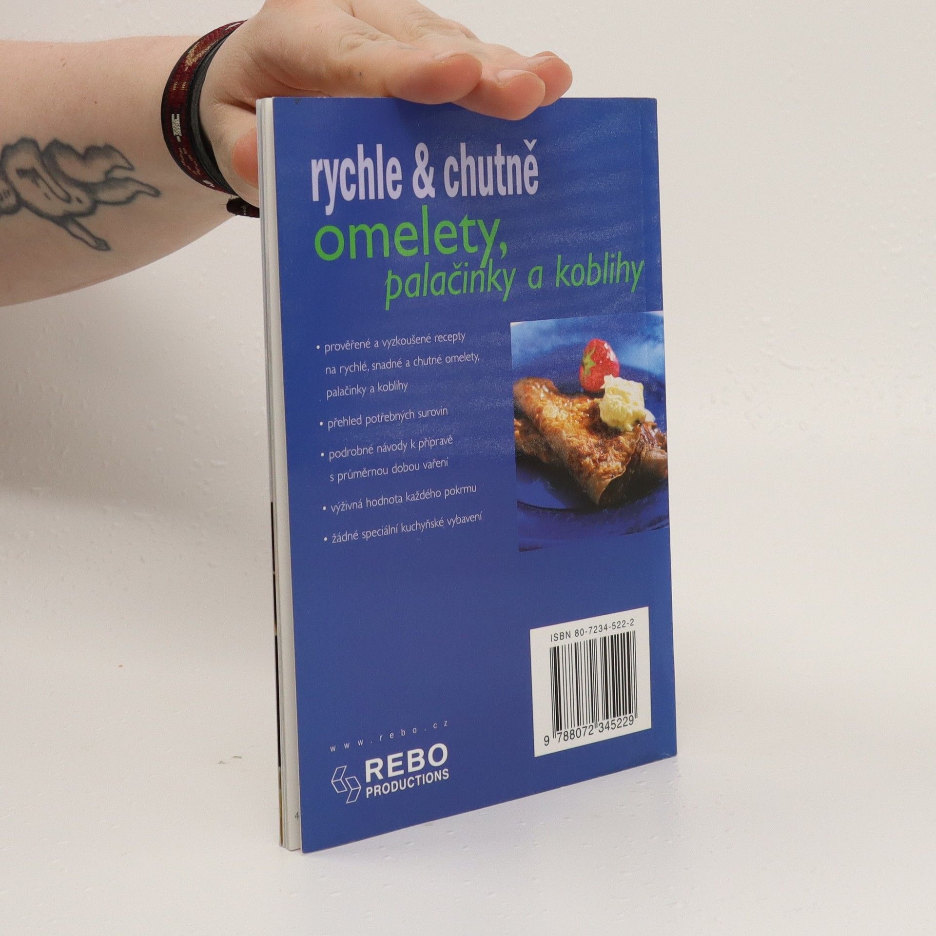 Collectif d'auteurs Omelety, palačinky a koblihy