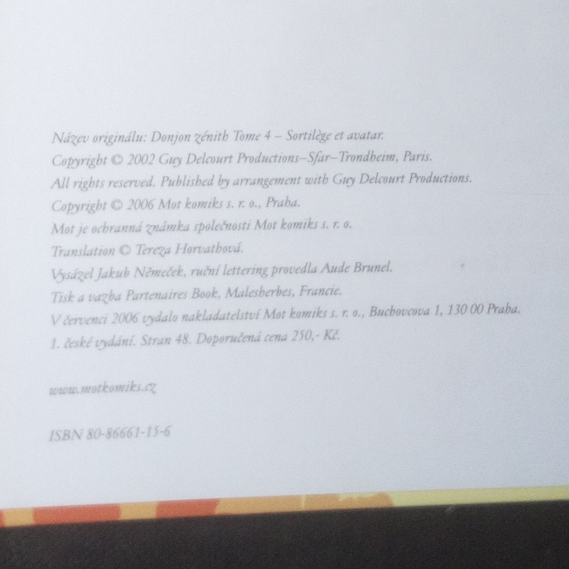 Joann Sfar Donžon 4. díl: Dračí čáry, kouzel spáry