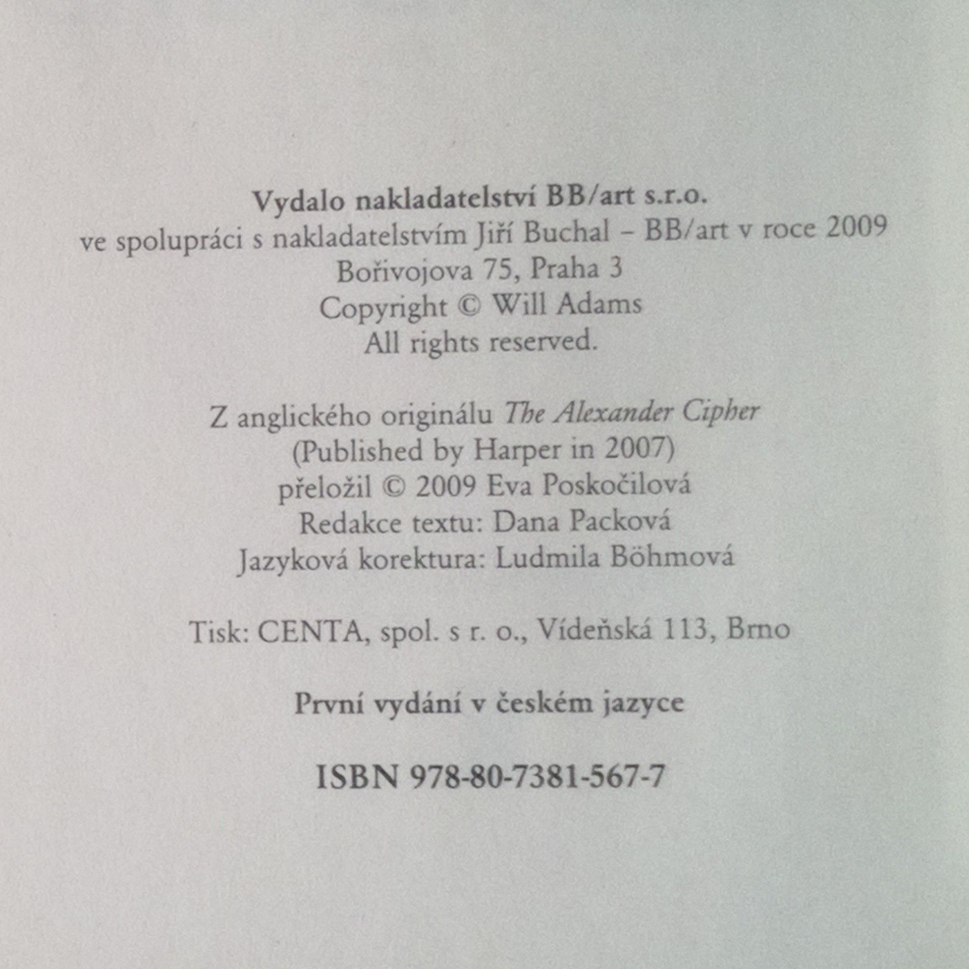 Will Adams Zlatý sarkofág