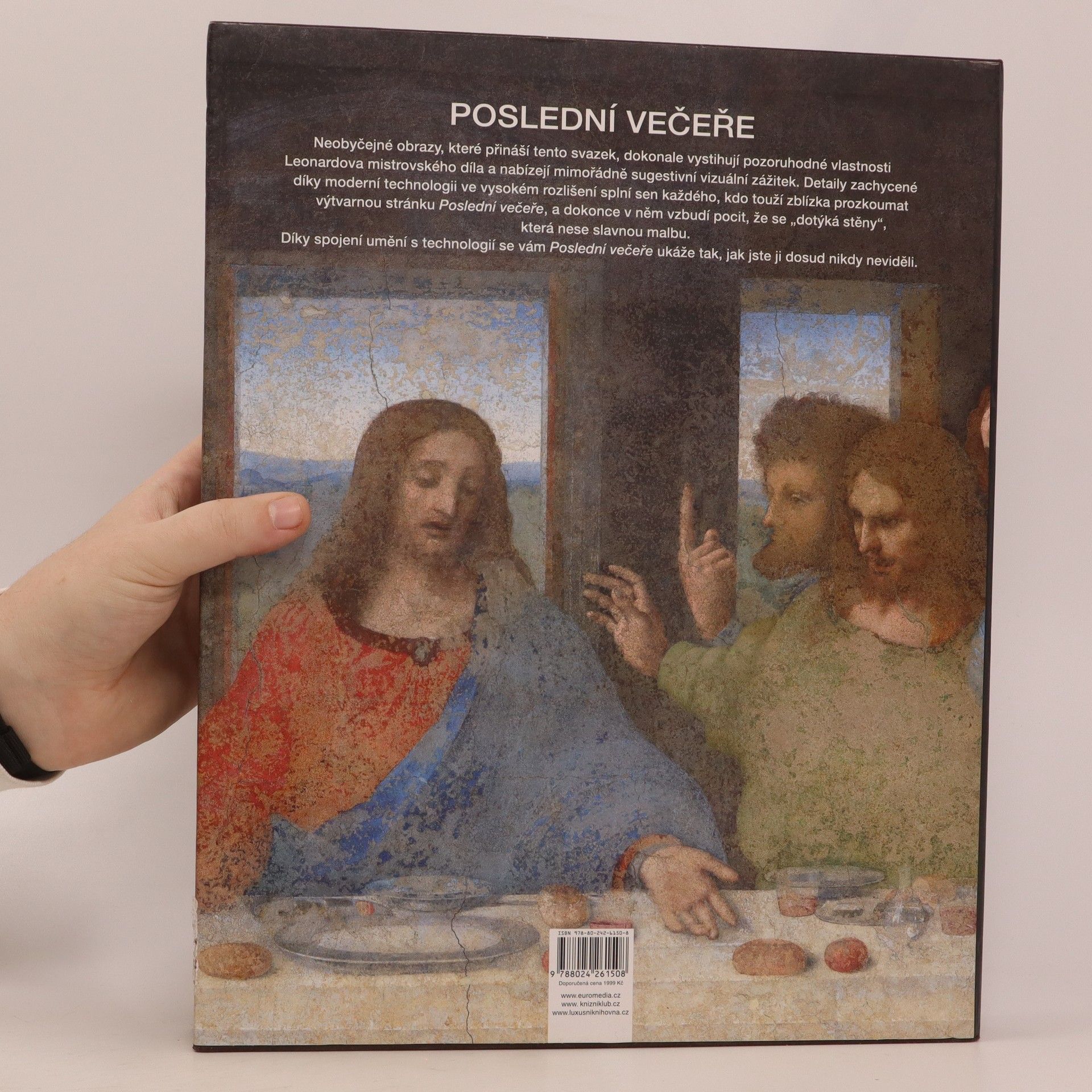 Domenico Sguaitamatti Poslední večeře, Leonardo Da Vinci. Mistrovské dílo odhalené díky moderním technologiím