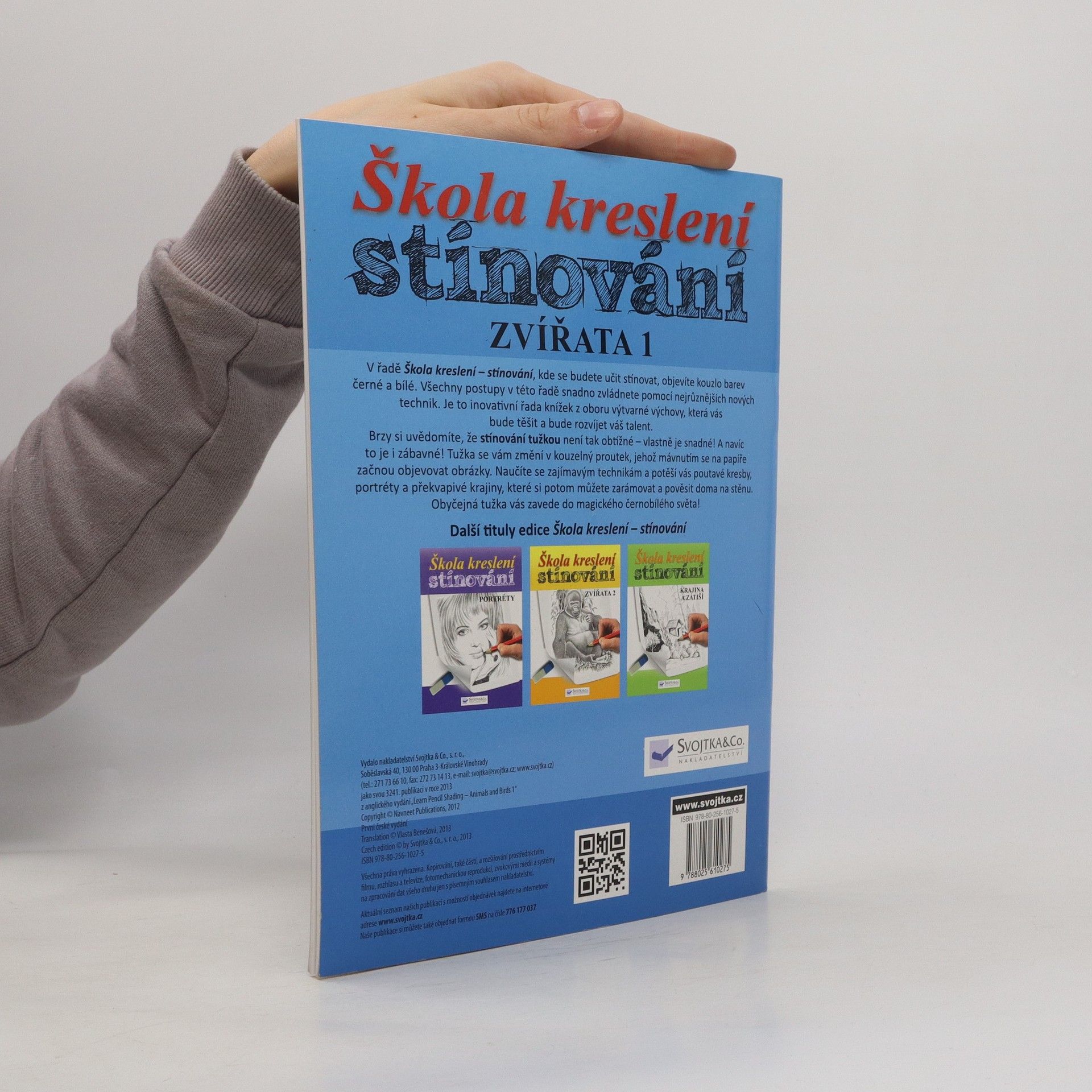 Kolektív autorov Škola kreslení – stínování – zvířata 1