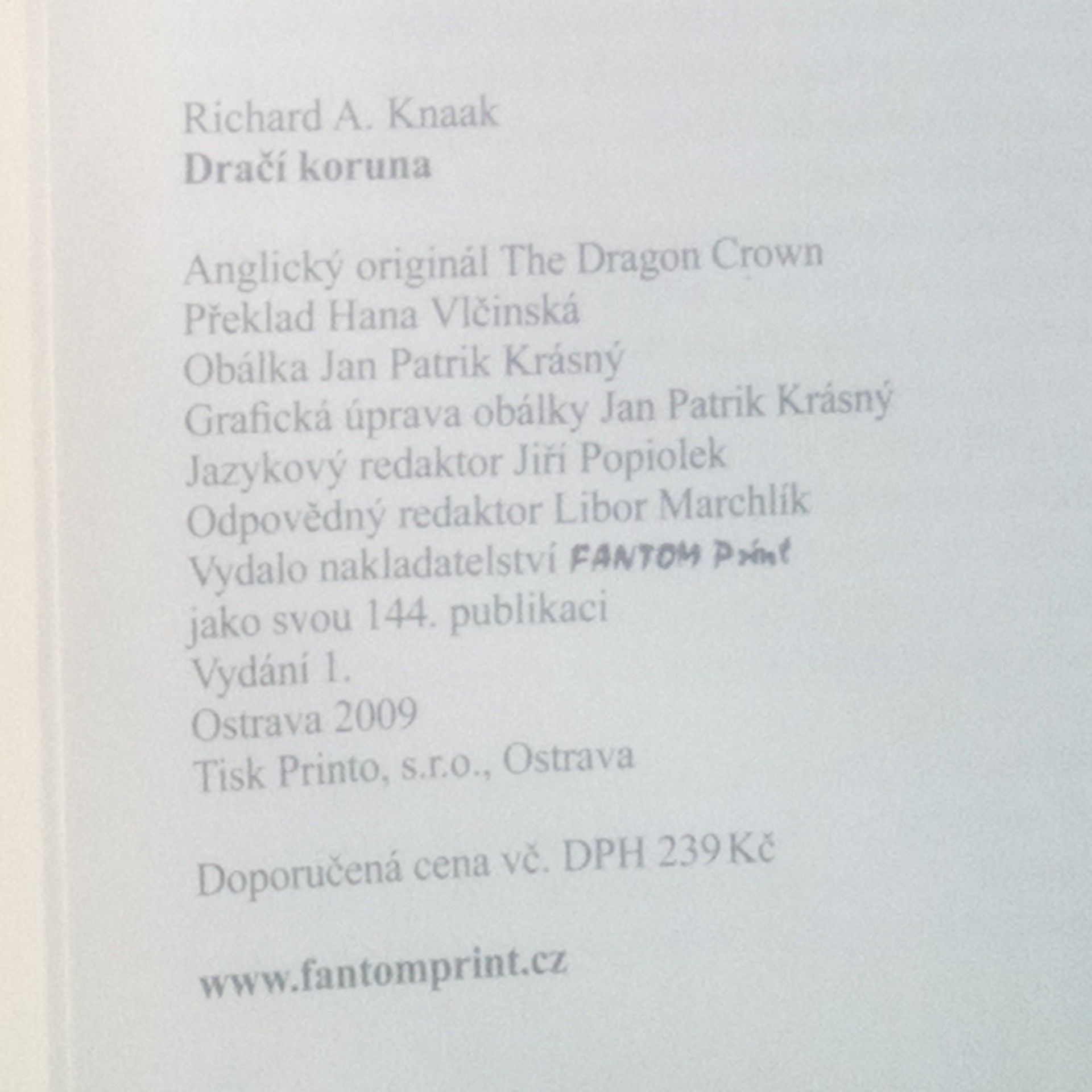 Richard A. Knaak Dračí koruna