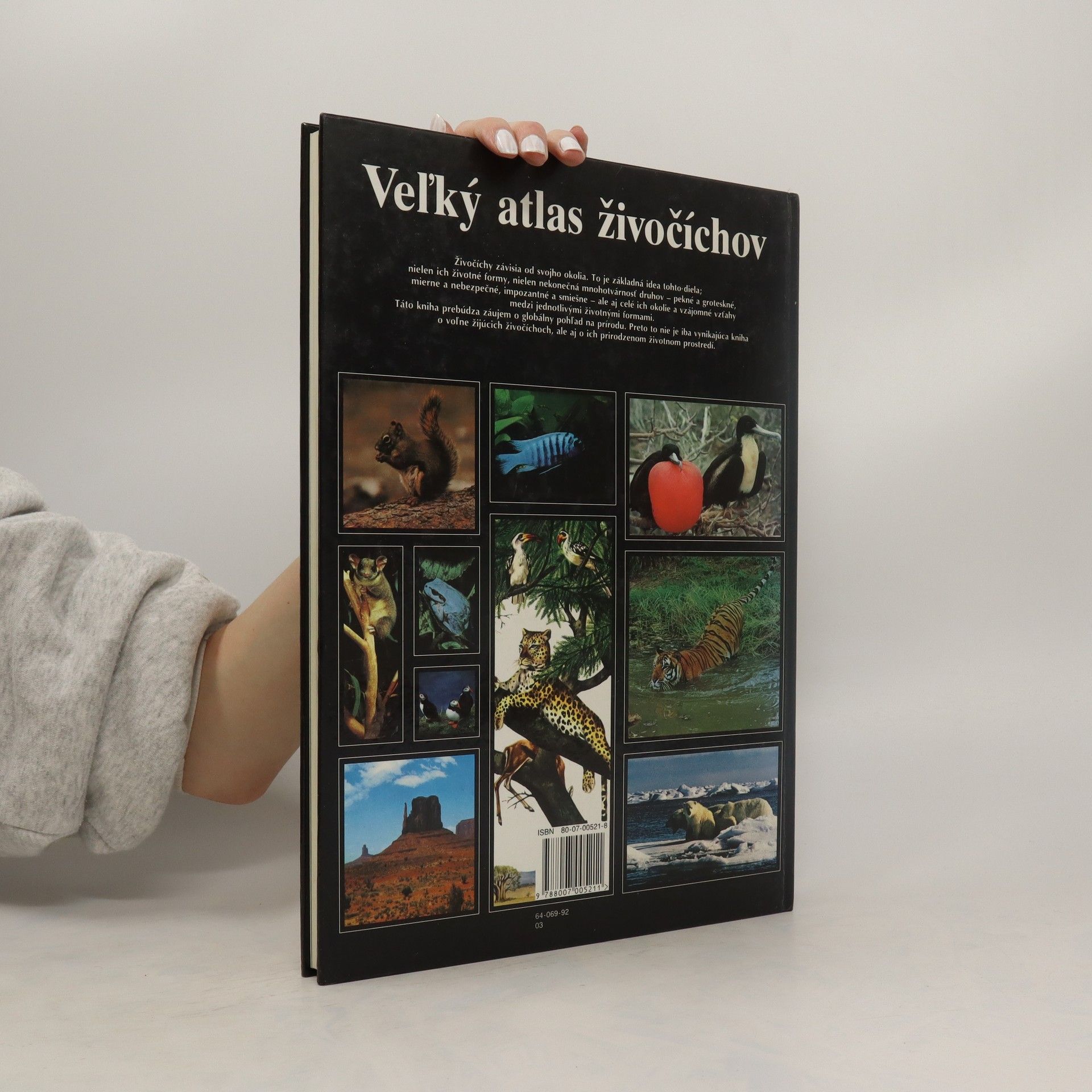 Autorenkollektiv Veľký atlas živočíchov