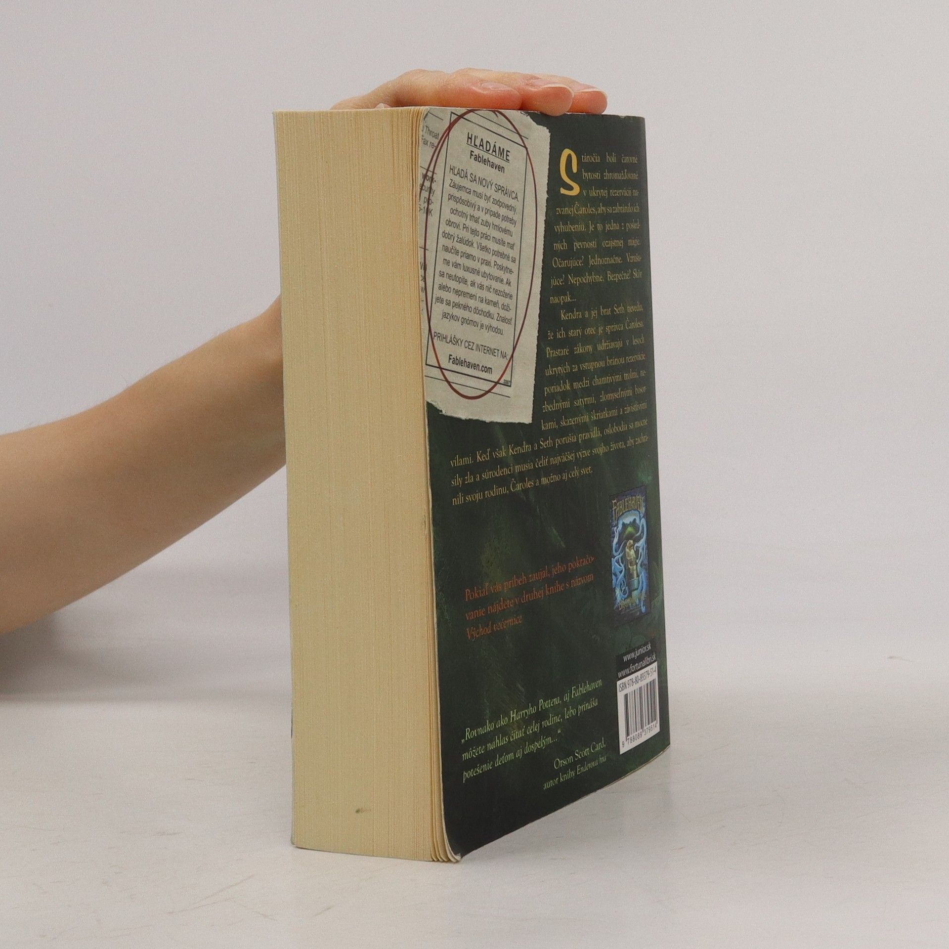 Brandon Mull Fablehaven 1. Čaroles