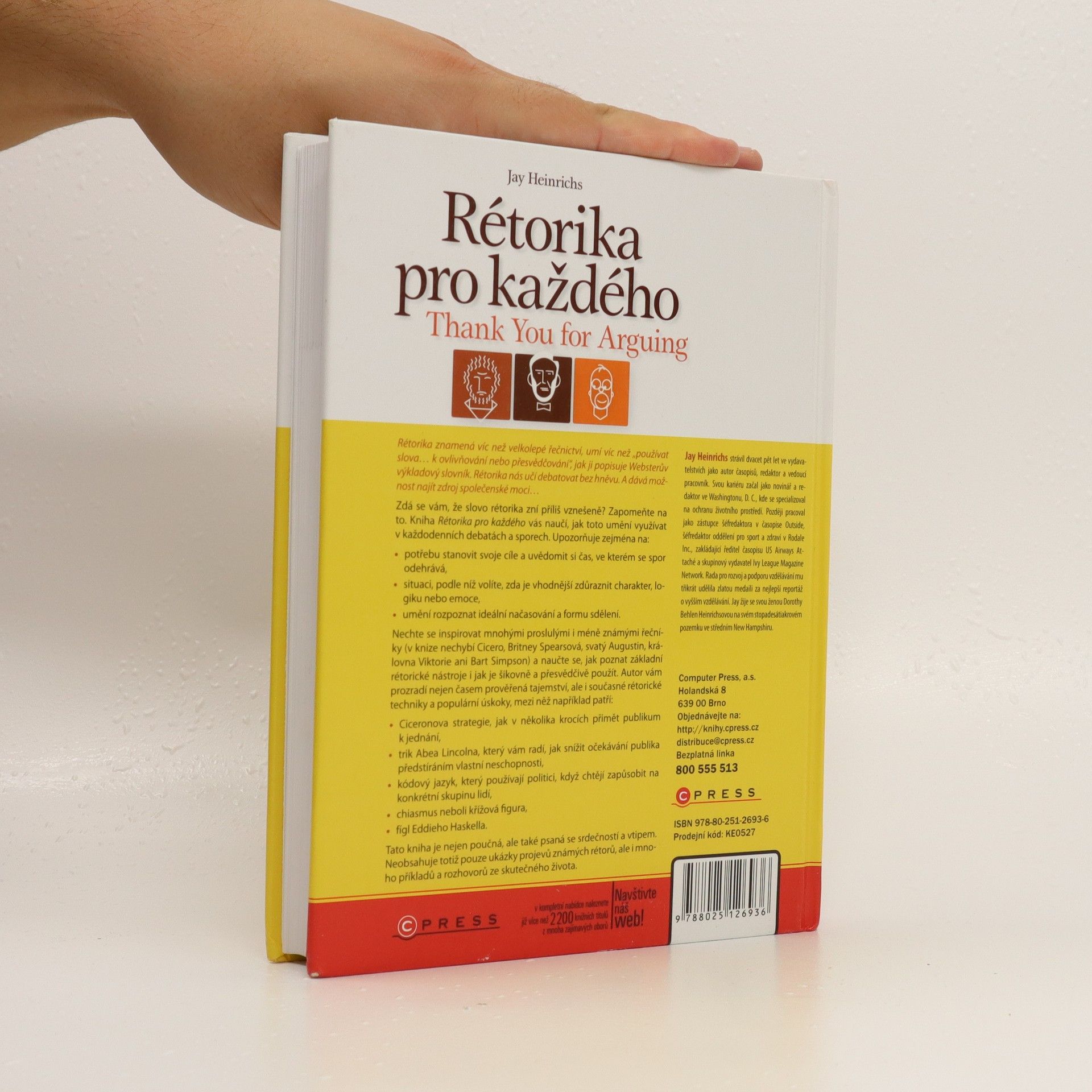 Jay Heinrichs Rétorika pro každého