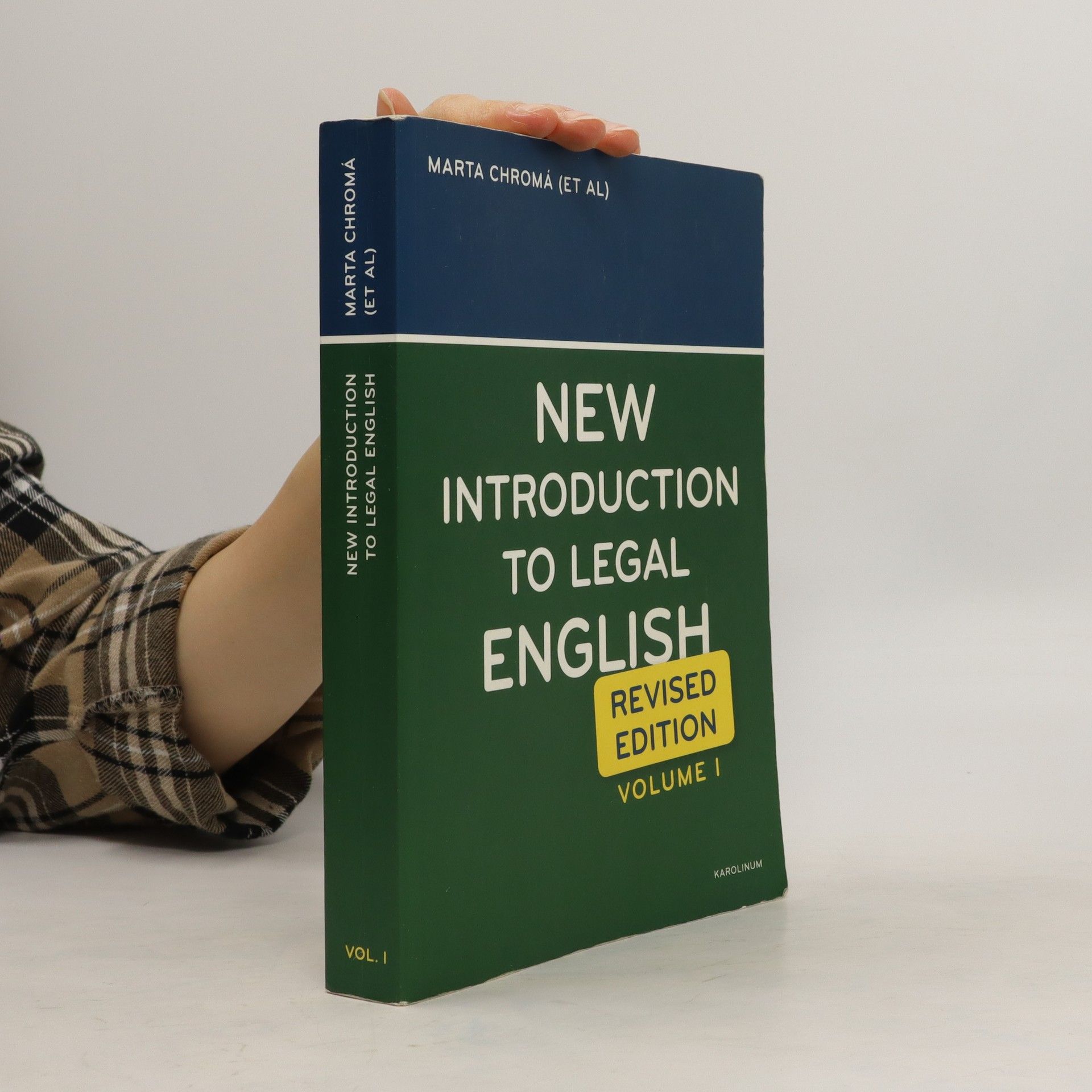 Marta Chromá New introduction to legal English. Revised edition. Volume I