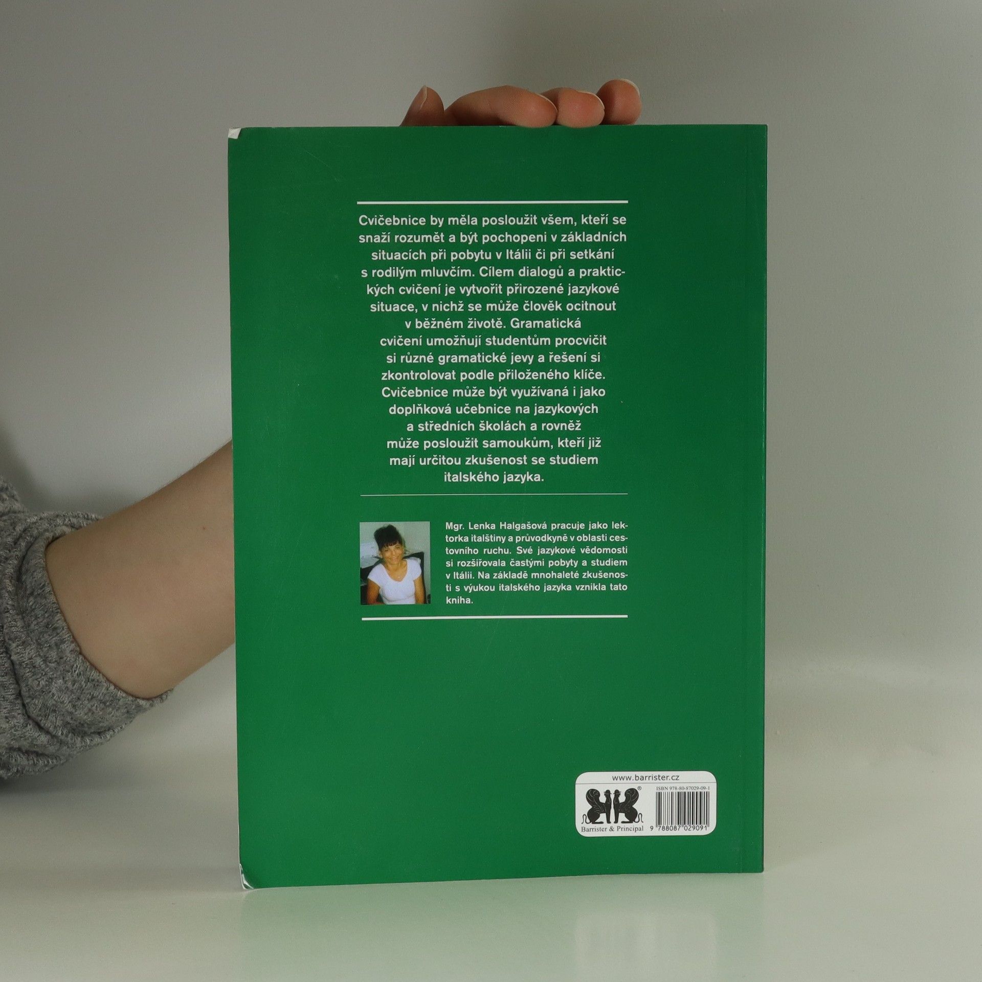 Lenka Halgašová Cvičebnice italštiny = Libro degli esercizi: Pro mírně a středně pokročilé