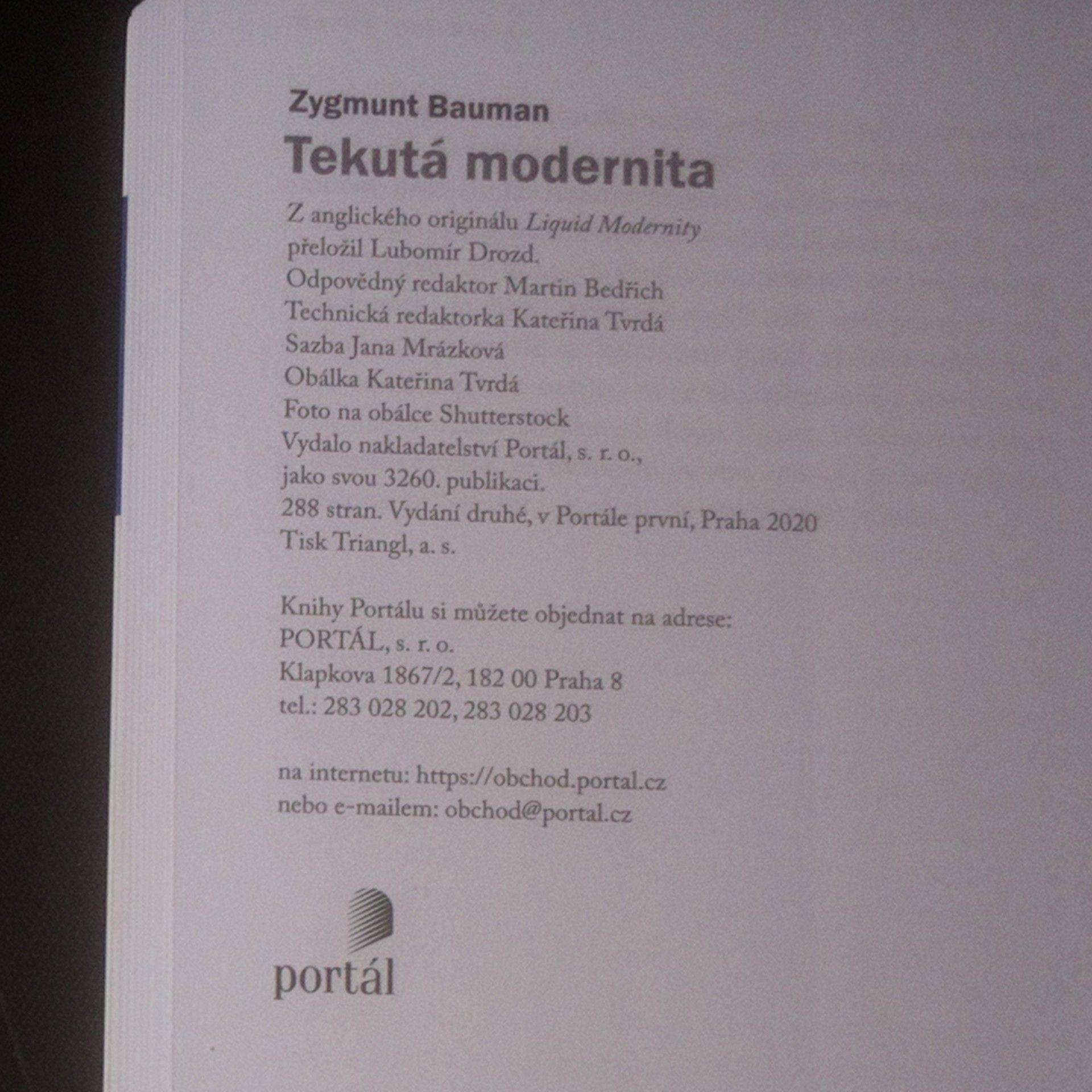 Zygmunt Bauman Tekutá modernita