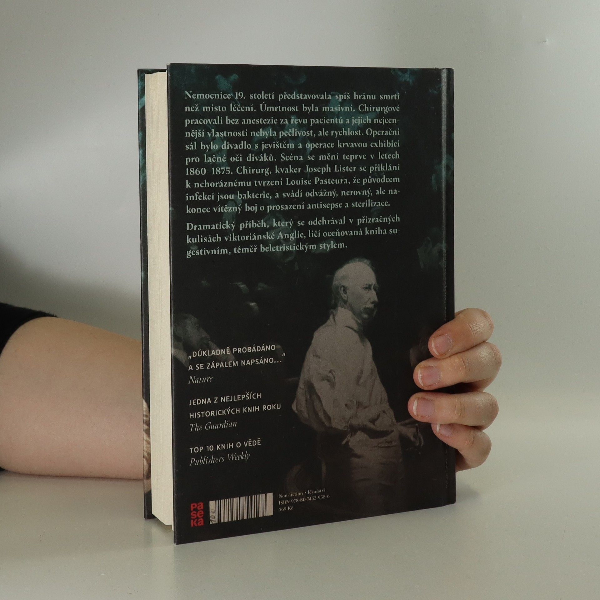 Lindsey Fitzharris Umění řezničiny. Joseph Lister a temný věk viktoriánského lékařství