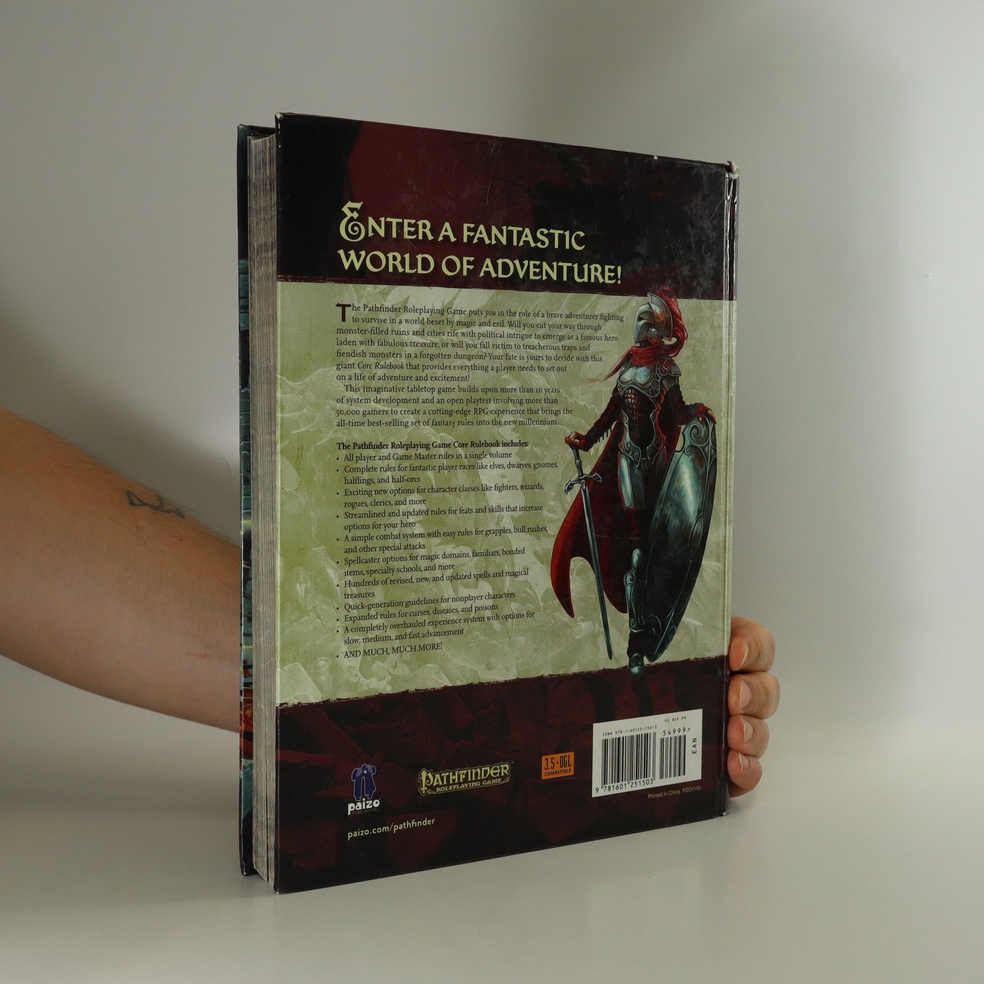 Jason Bulmahn Pathfinder Roleplaying Game: Core Rulebook