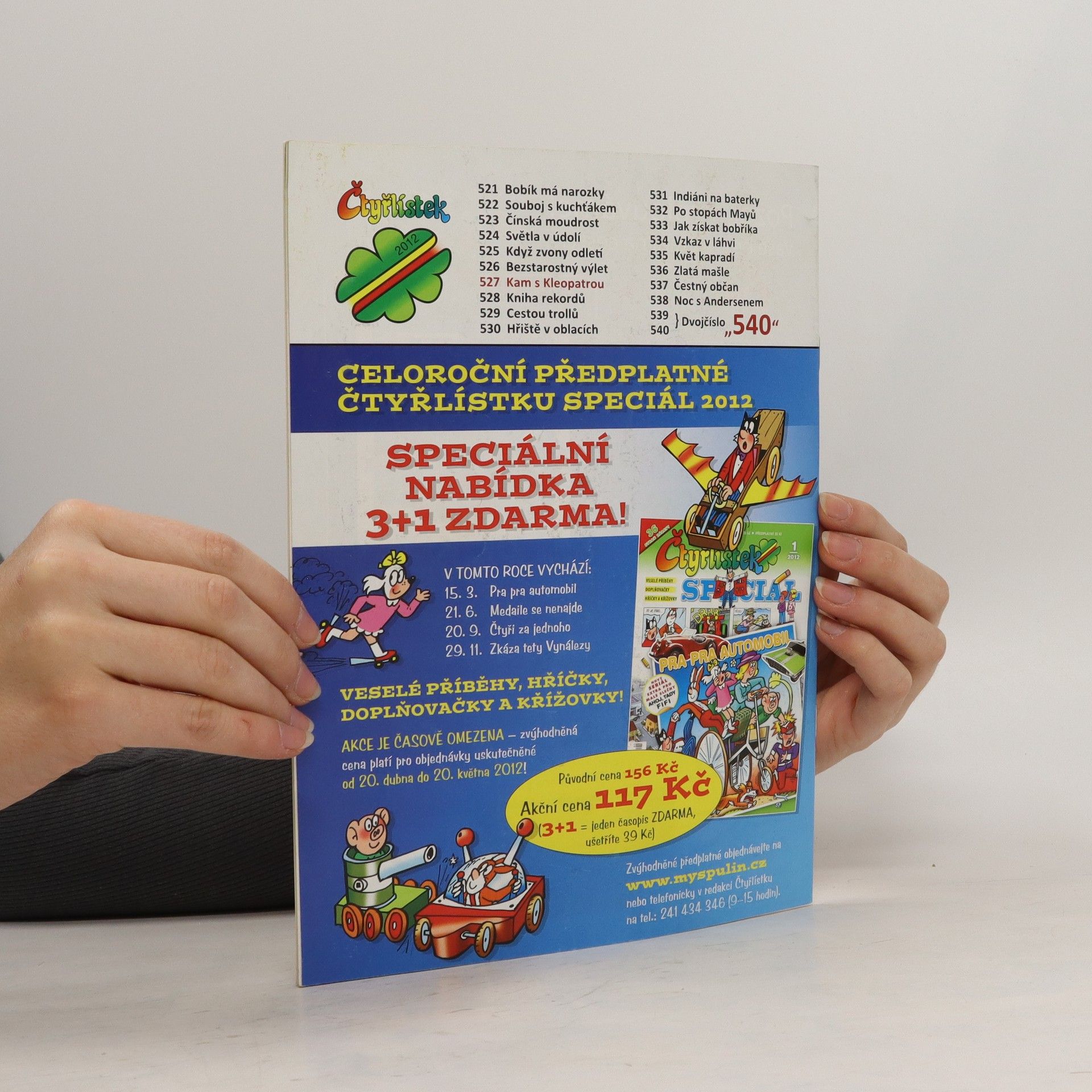 Autores varios Čtyřlístek 527 7/2012 Kam s Kleopatrou