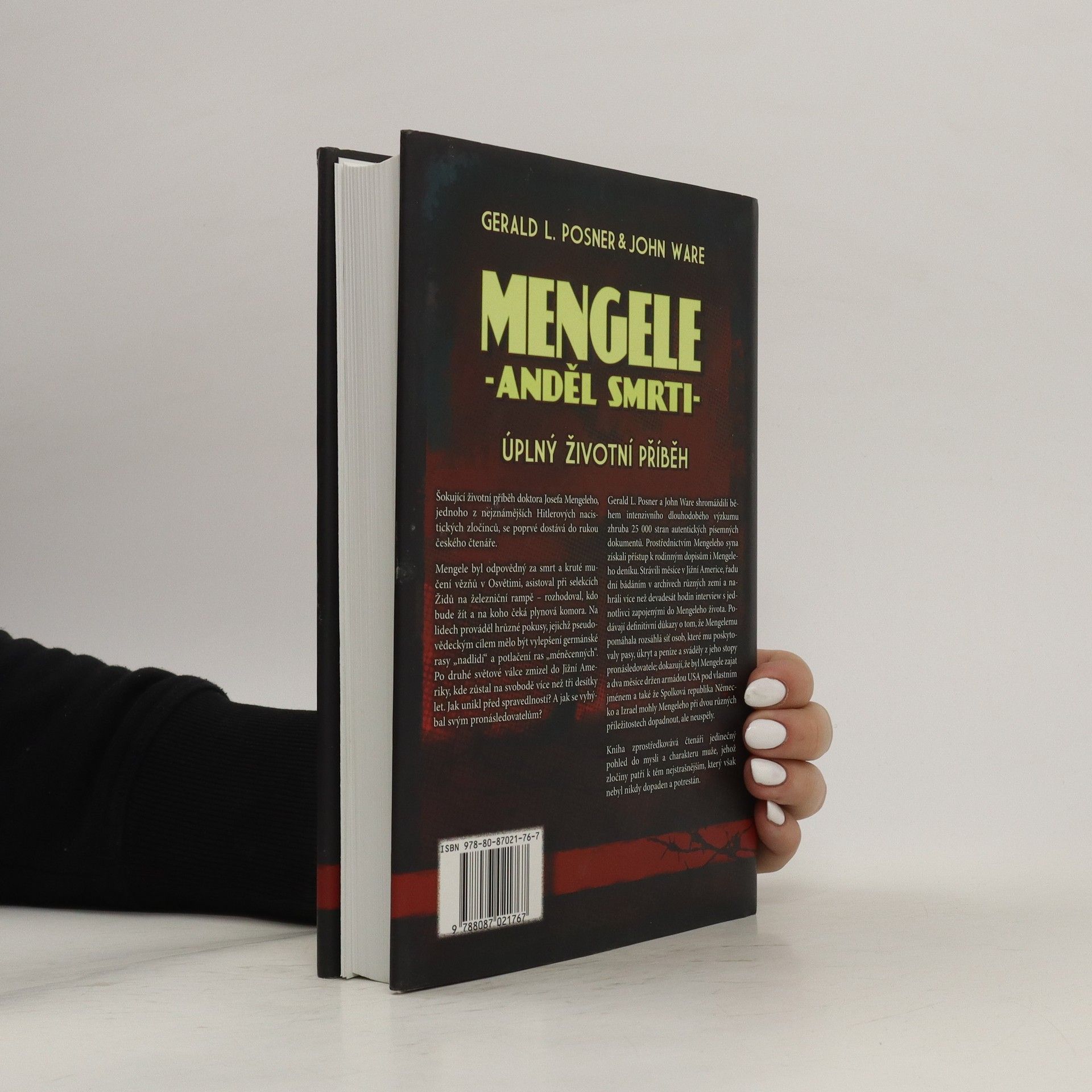Gerald Posner Mengele - anděl smrti