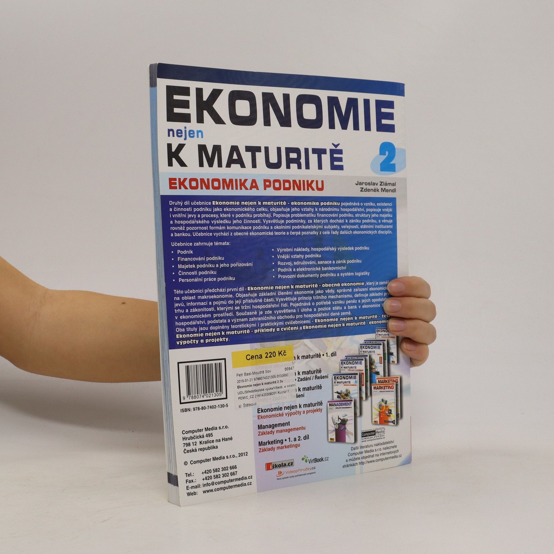 Jaroslav Zlámal Ekonomie nejen k maturitě 2. Podniková ekonomie