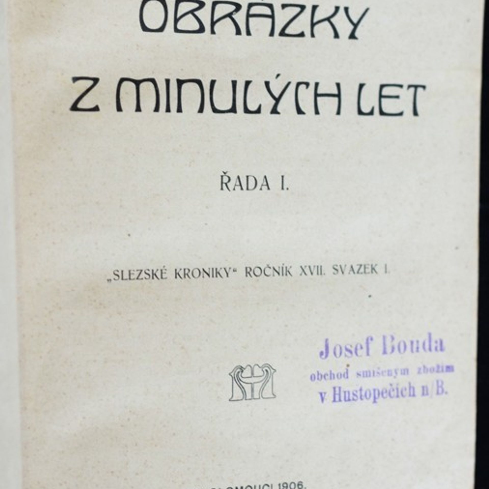 Various authors Obrázky z minulých let. Řada I