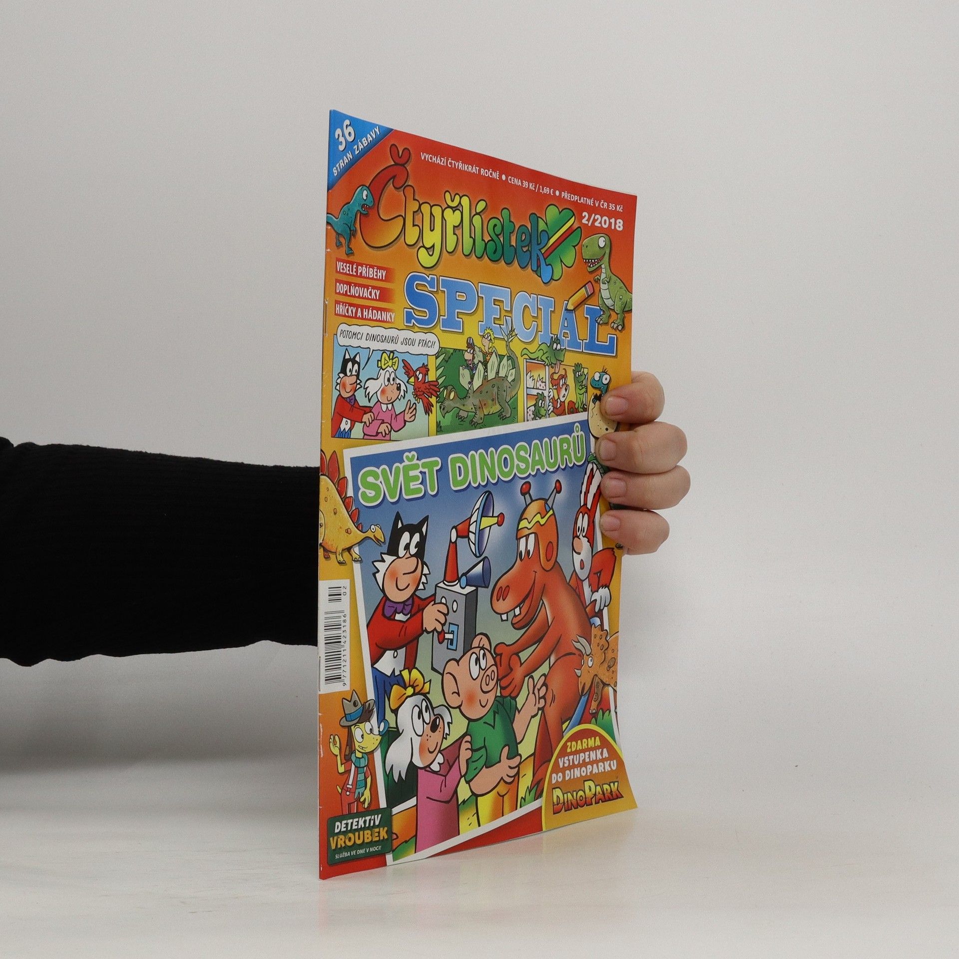 Collectif d'auteurs Čtyřlístek SPECIAL 2/2018: Svět dinosaurů