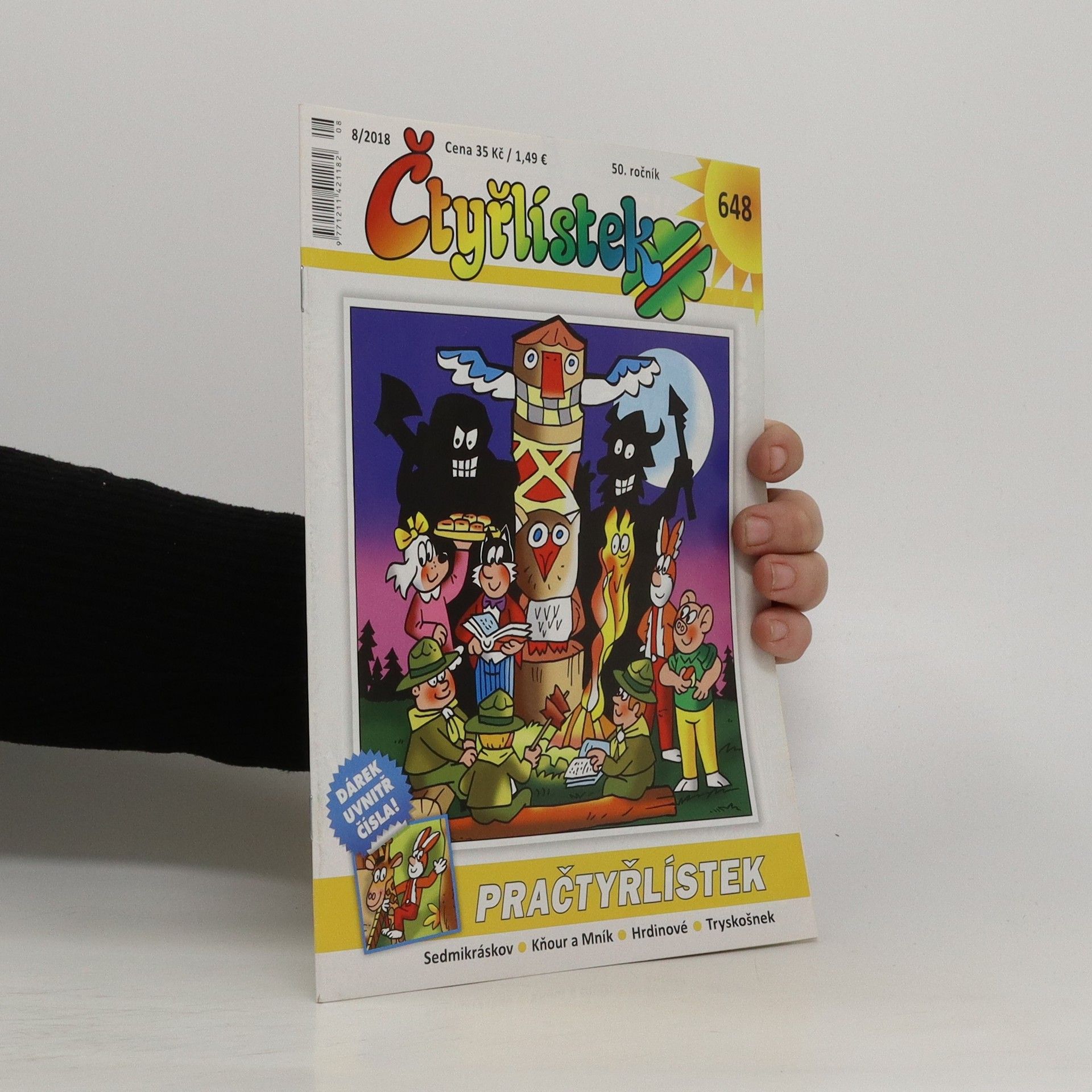 Collectif d'auteurs Čtyřlístek 8/2018
