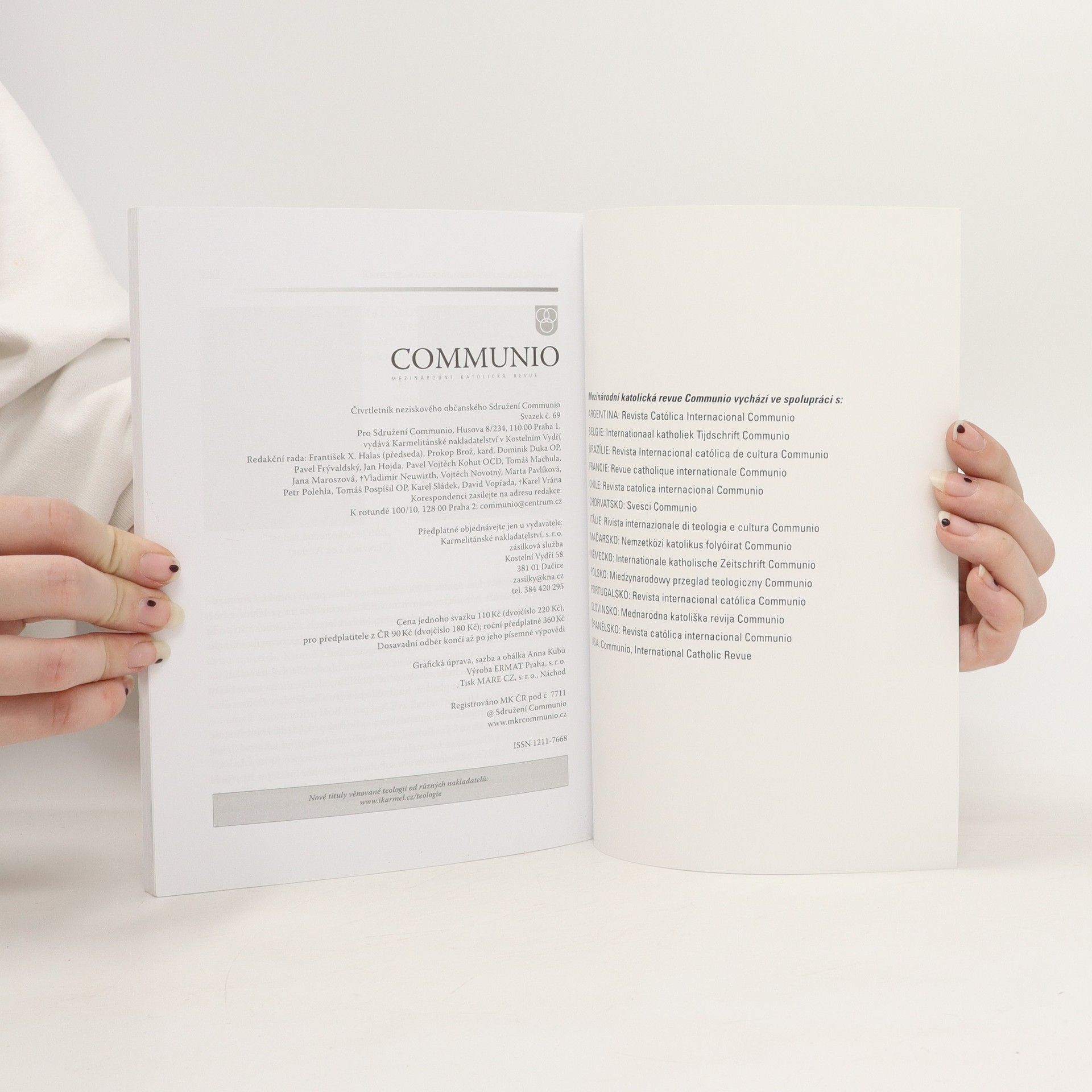Autores varios Communio. Mezinárodní katolická revue. 4/2013