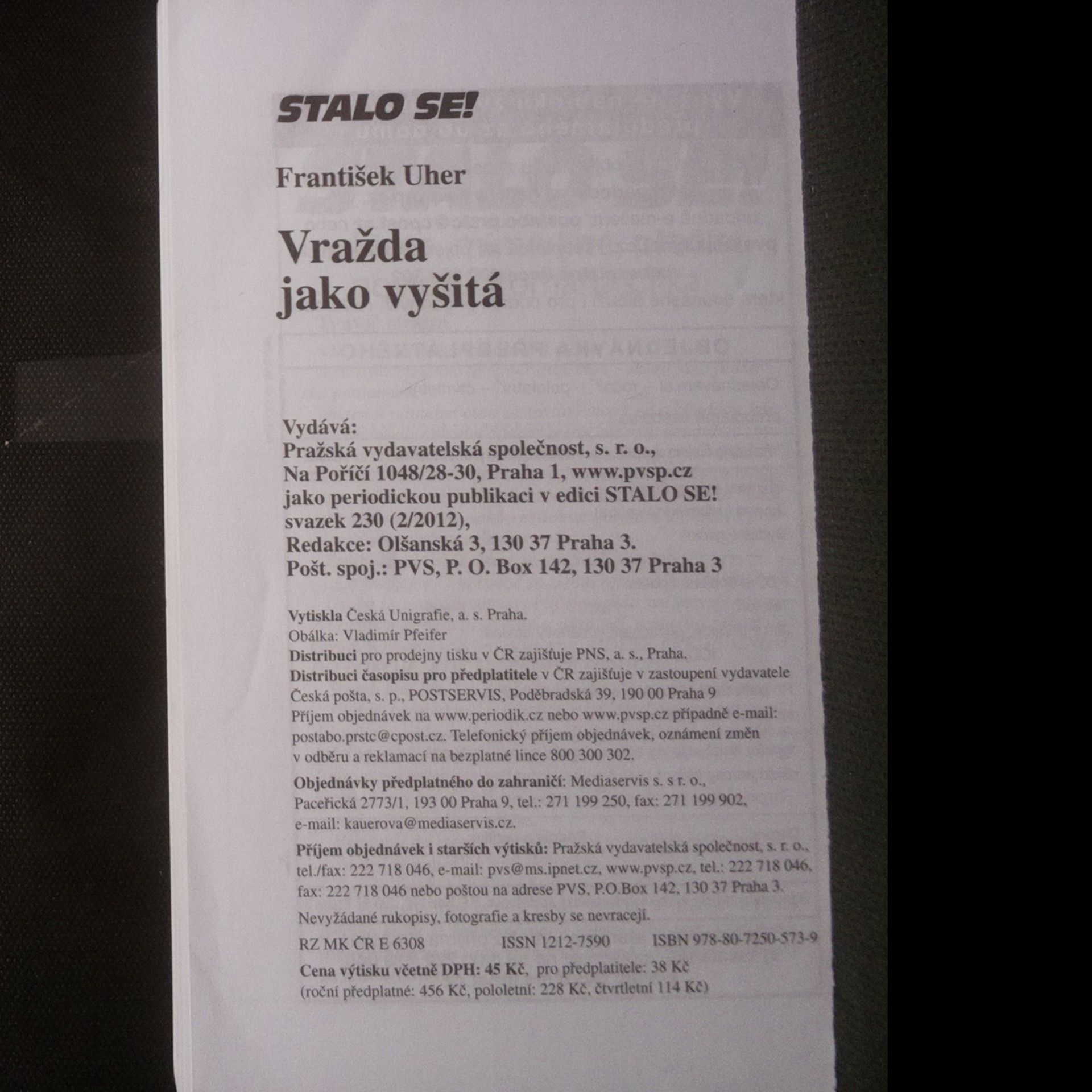 Autorenkollektiv Stalo se 2/2012