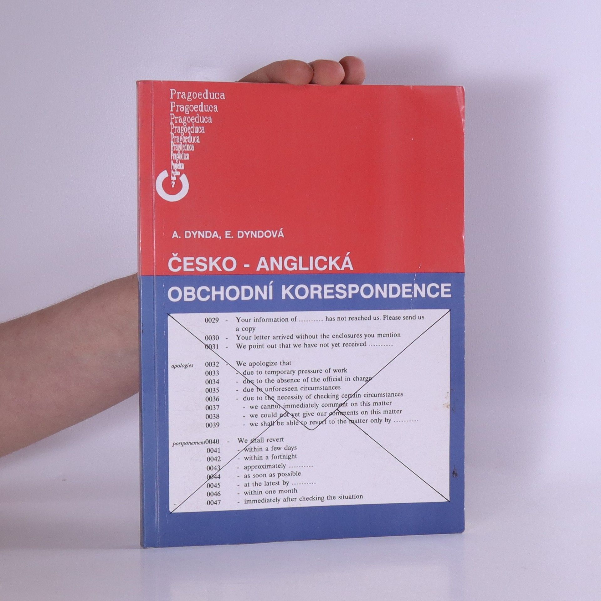 Antonín Dynda Česko-anglická obchodní korespondence