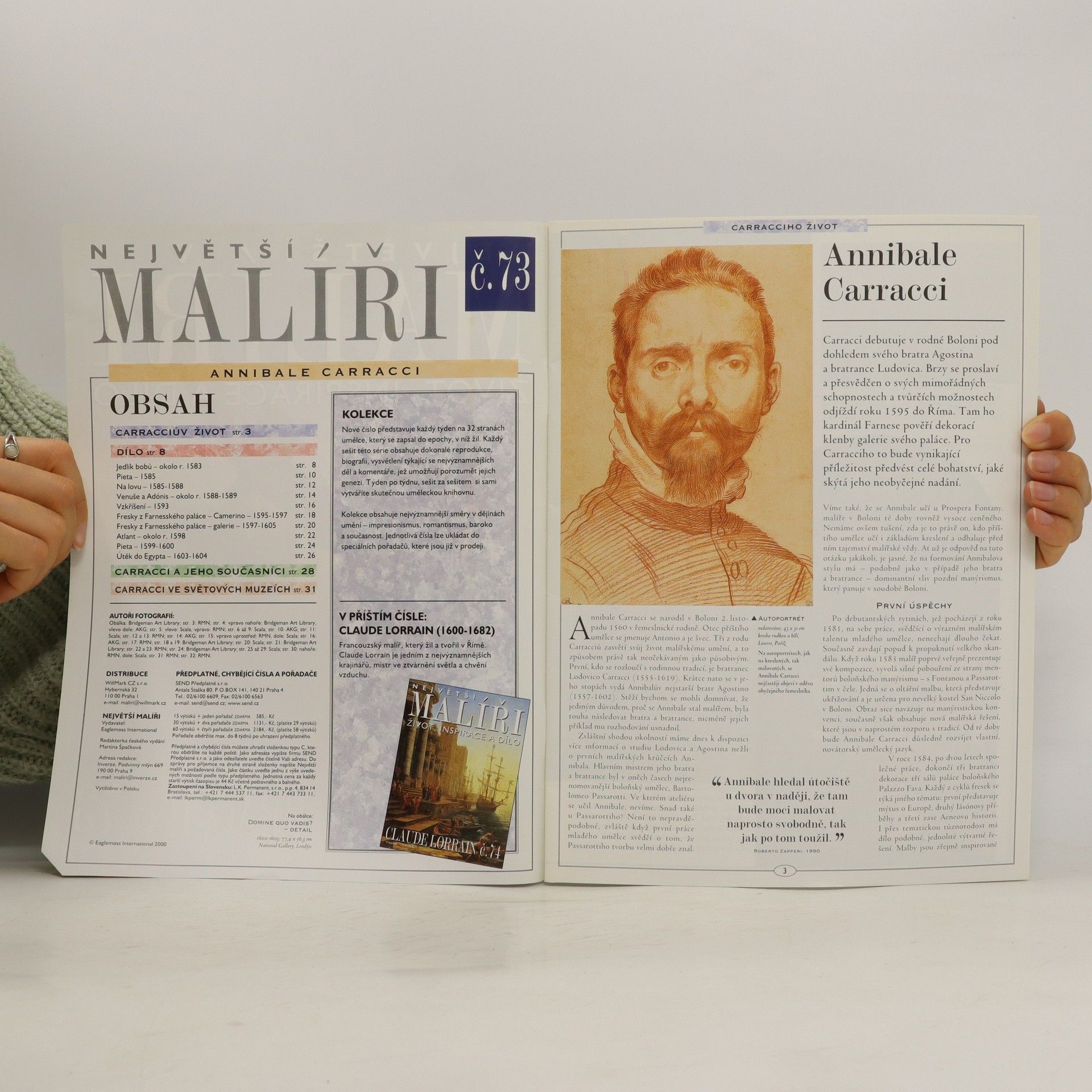 Autorenkollektiv Největší malíři. Život, inspirace a dílo. Annibale Carracci 73