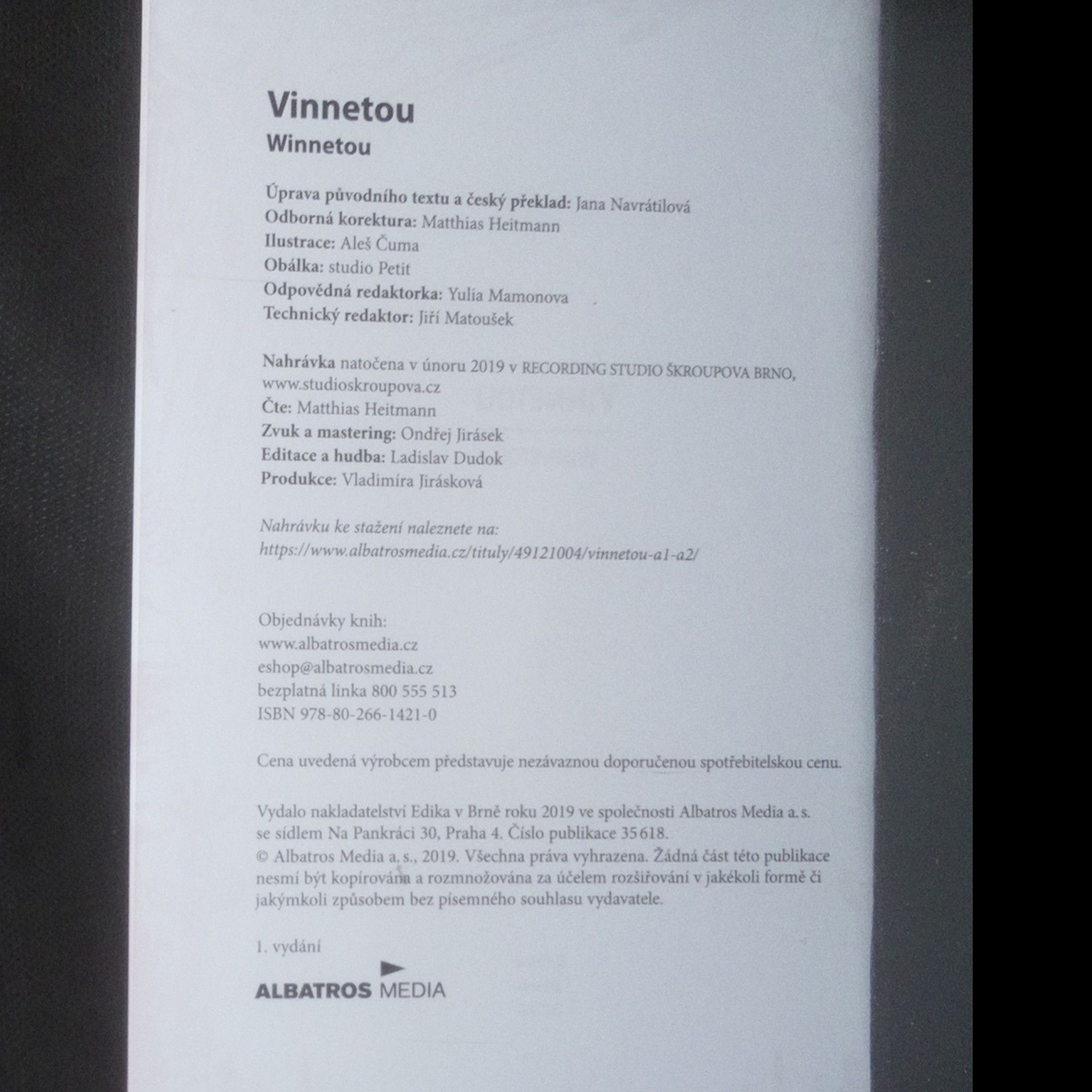 Karl May Vinnetou = Winnetou