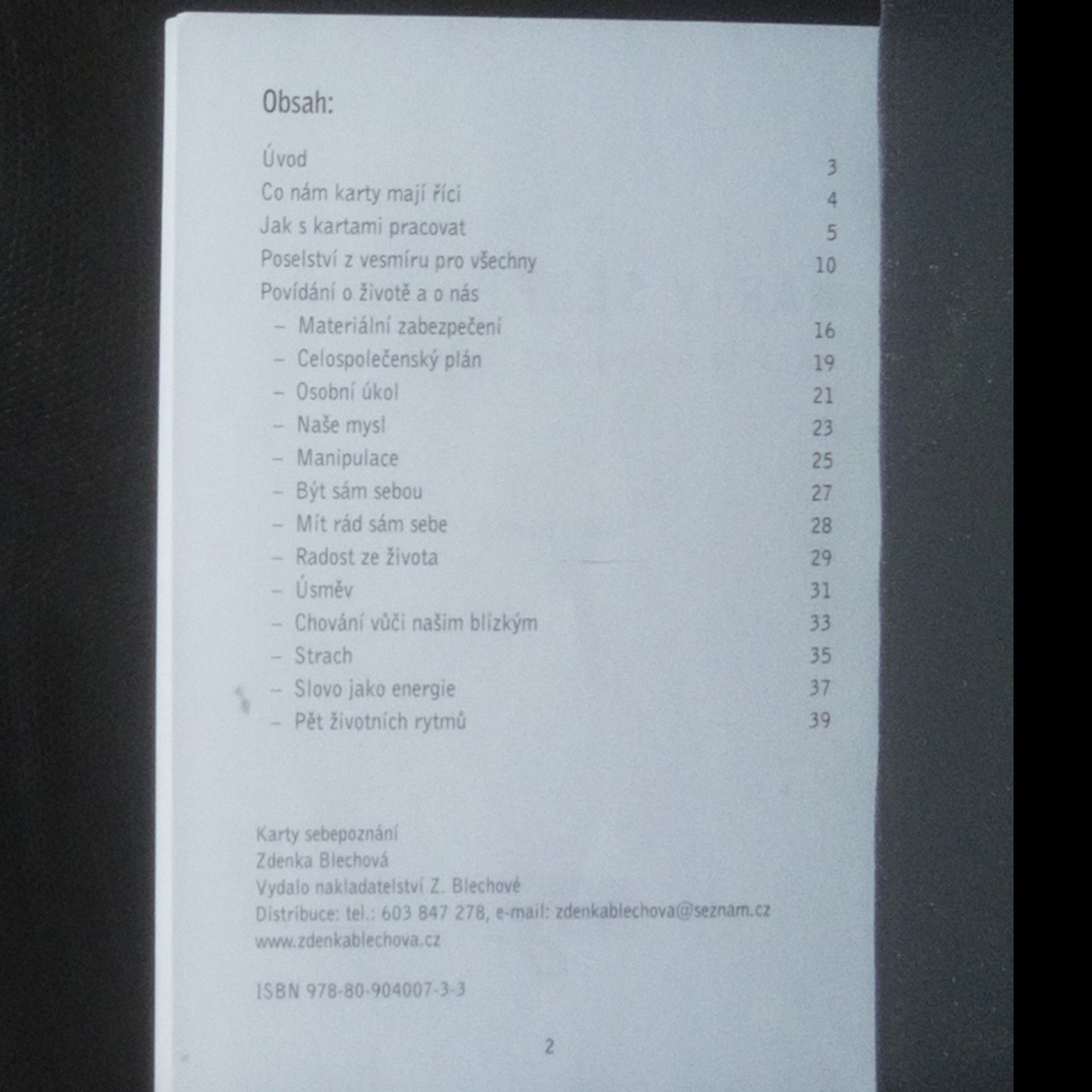 Zdenka Blechová Karty sebepoznání, aneb, Co mi sděluje duše a vesmír. (24 karet, kompletní)