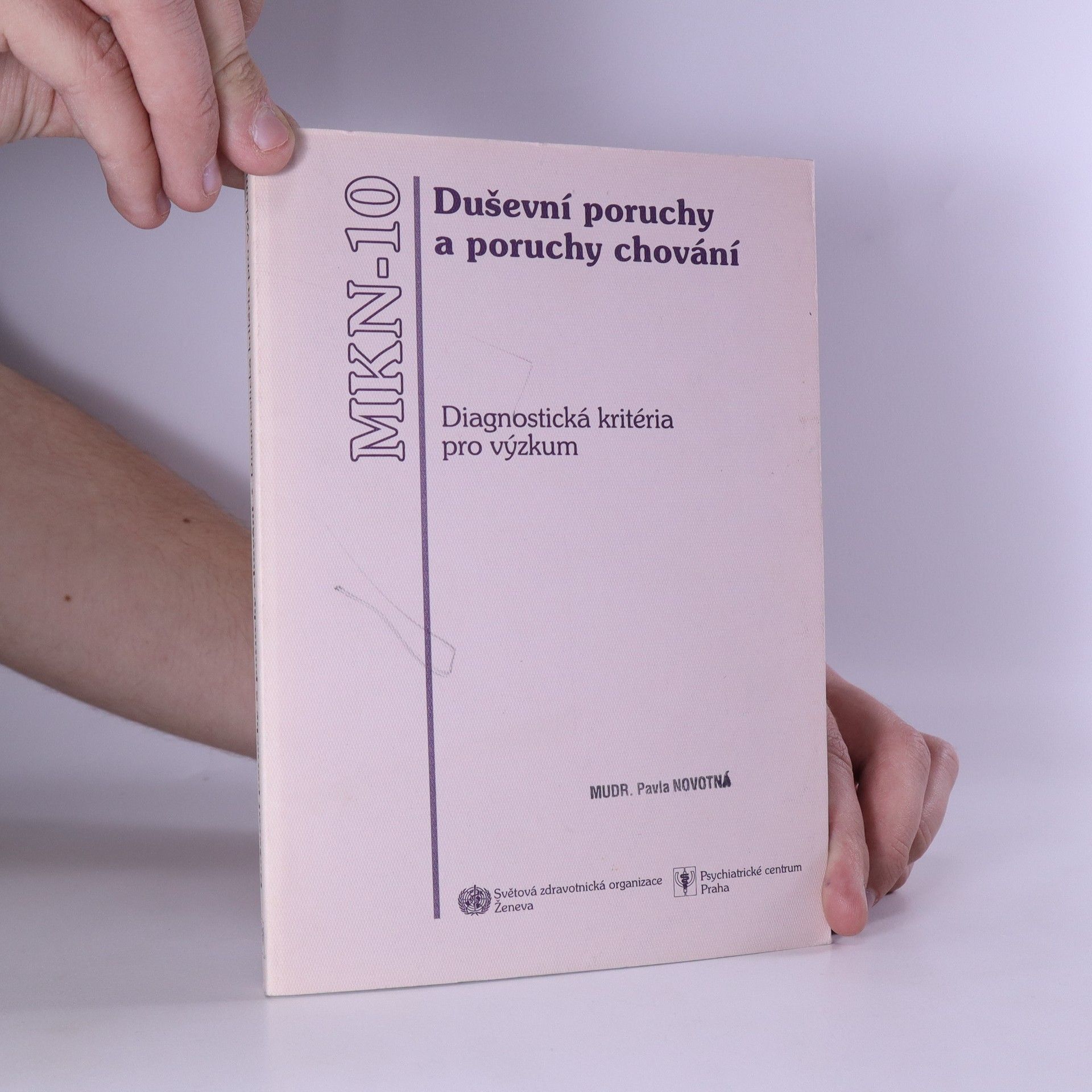 Norman Sartorius Duševní poruchy a poruchy chování