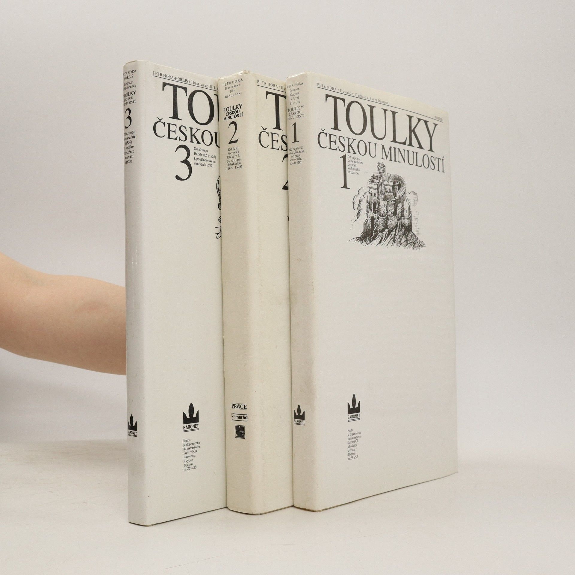 Collectif d'auteurs Toulky českou minulostí 1. - 3. díl