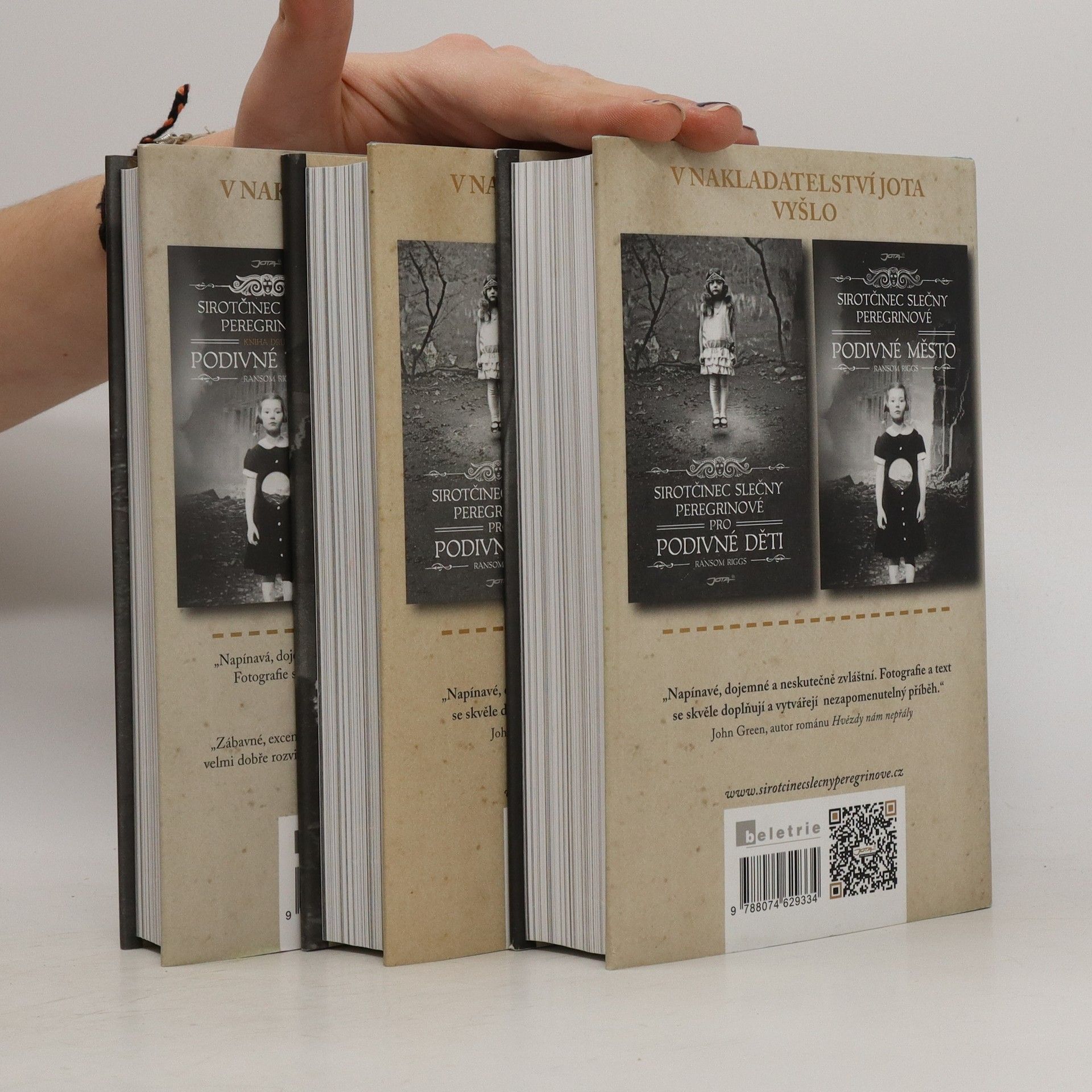 Ransom Riggs Sirotčinec slečny Peregrinové 1-3