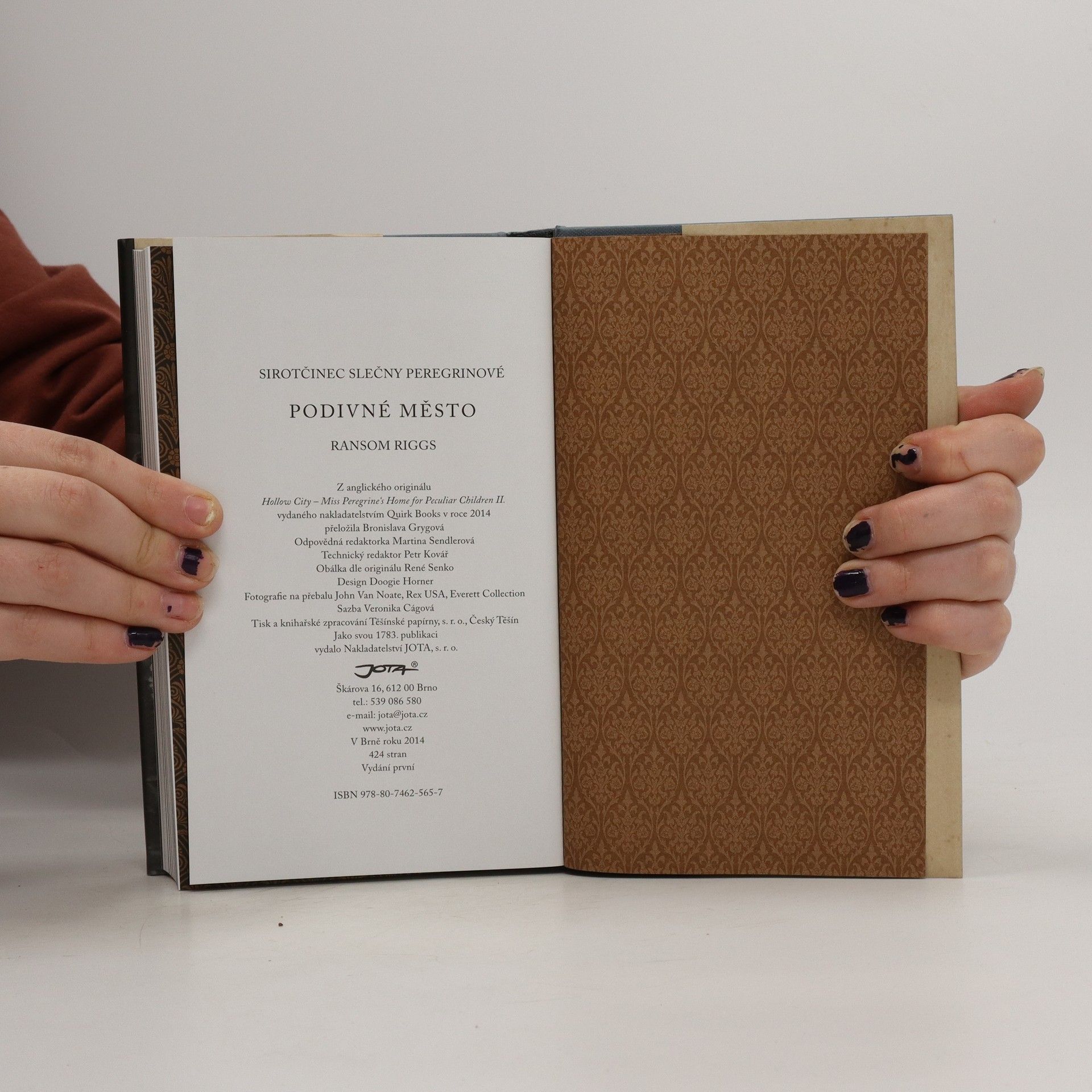 Ransom Riggs Sirotčinec slečny Peregrinové 1-3