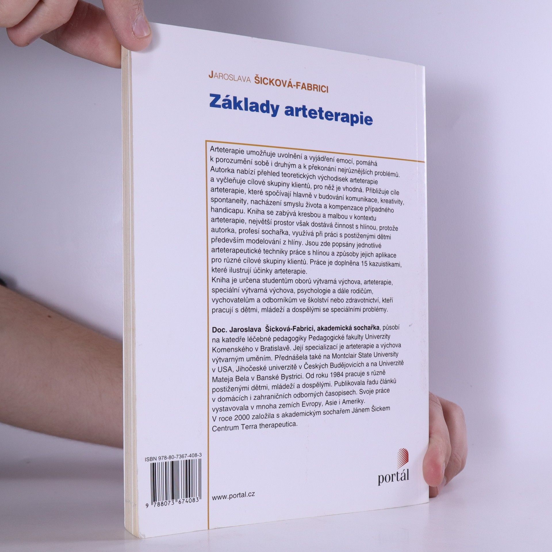 Jaroslava Šicková-Fabrici Základy arteterapie