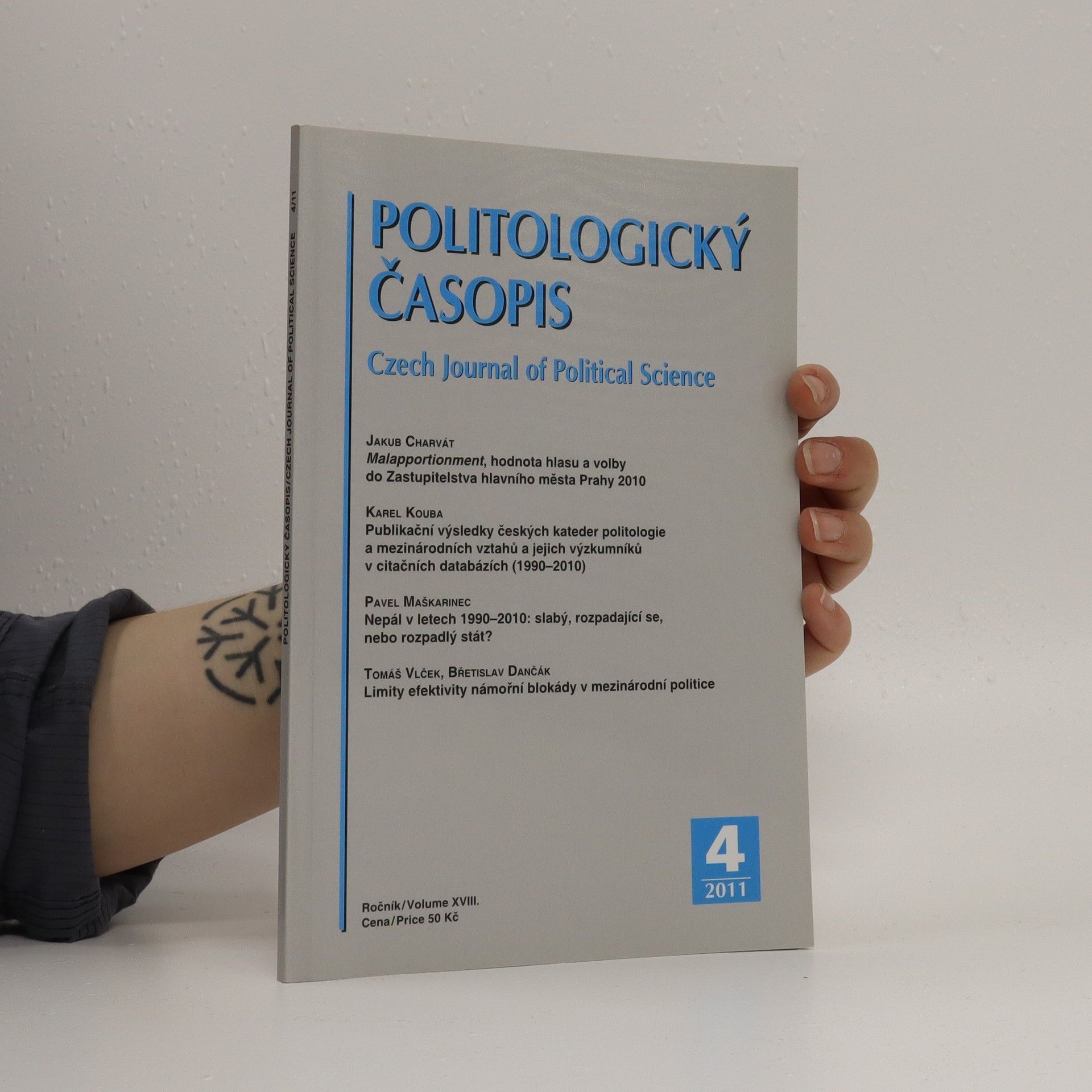 Autorenkollektiv Politologický časopis roč. XVIII. č. 4 (2011)