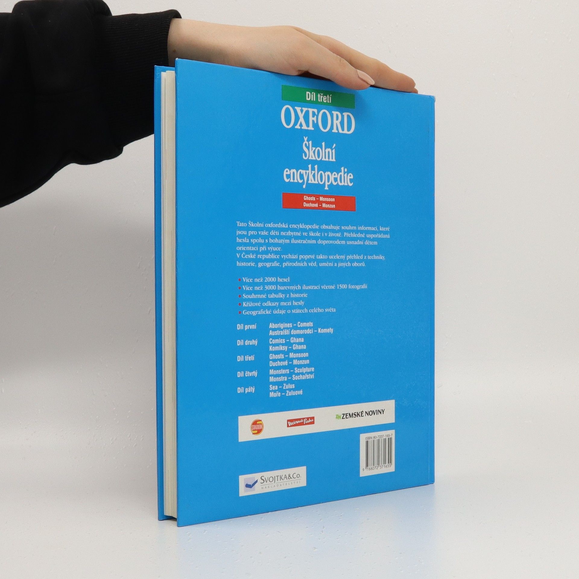 AA.VV. Oxford - Školní encyklopedie, 3.díl