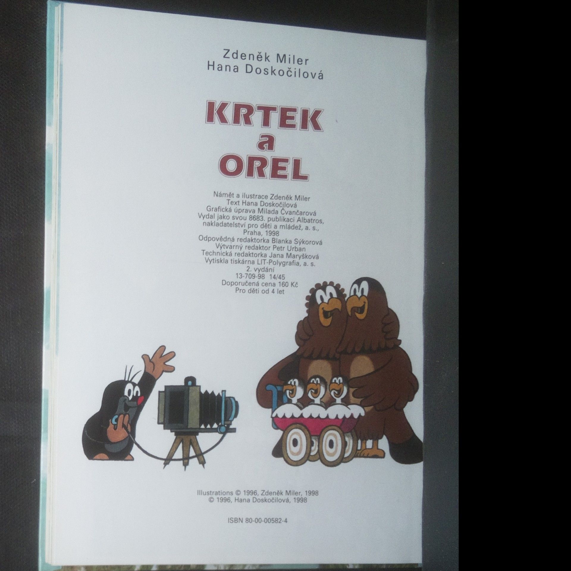 Zdeněk Miler Krtek a orel