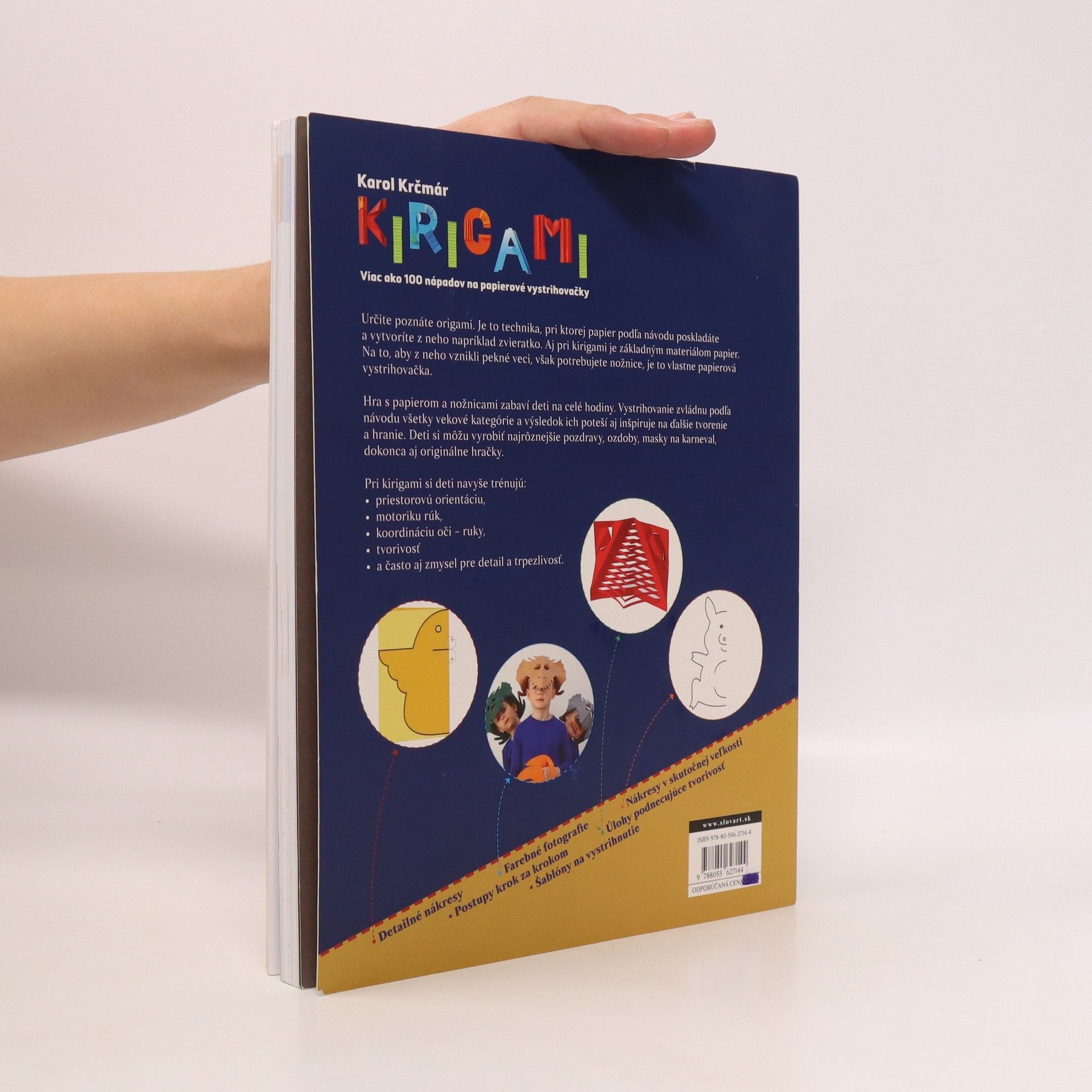 Karol Krčmár Kirigami. Viac ako 100 nápadov na papierové vystrihovačky