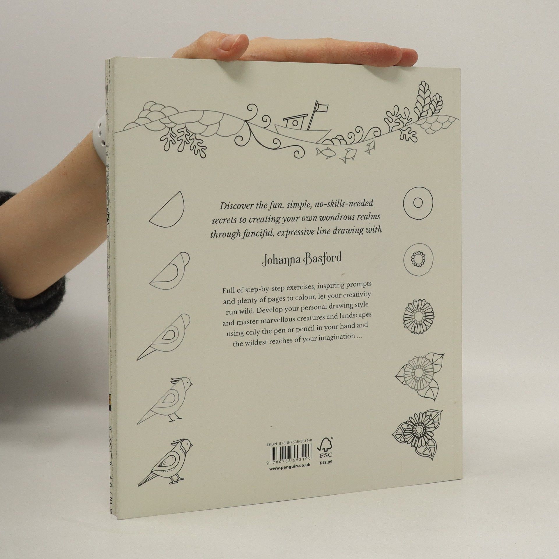Johanna Basford How to Draw Inky Wonderlands