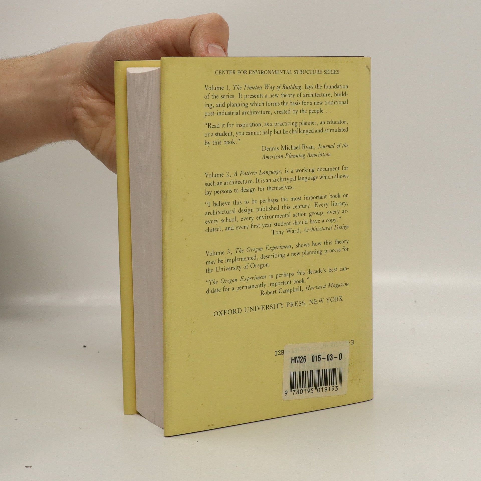 Christopher Alexander A pattern language